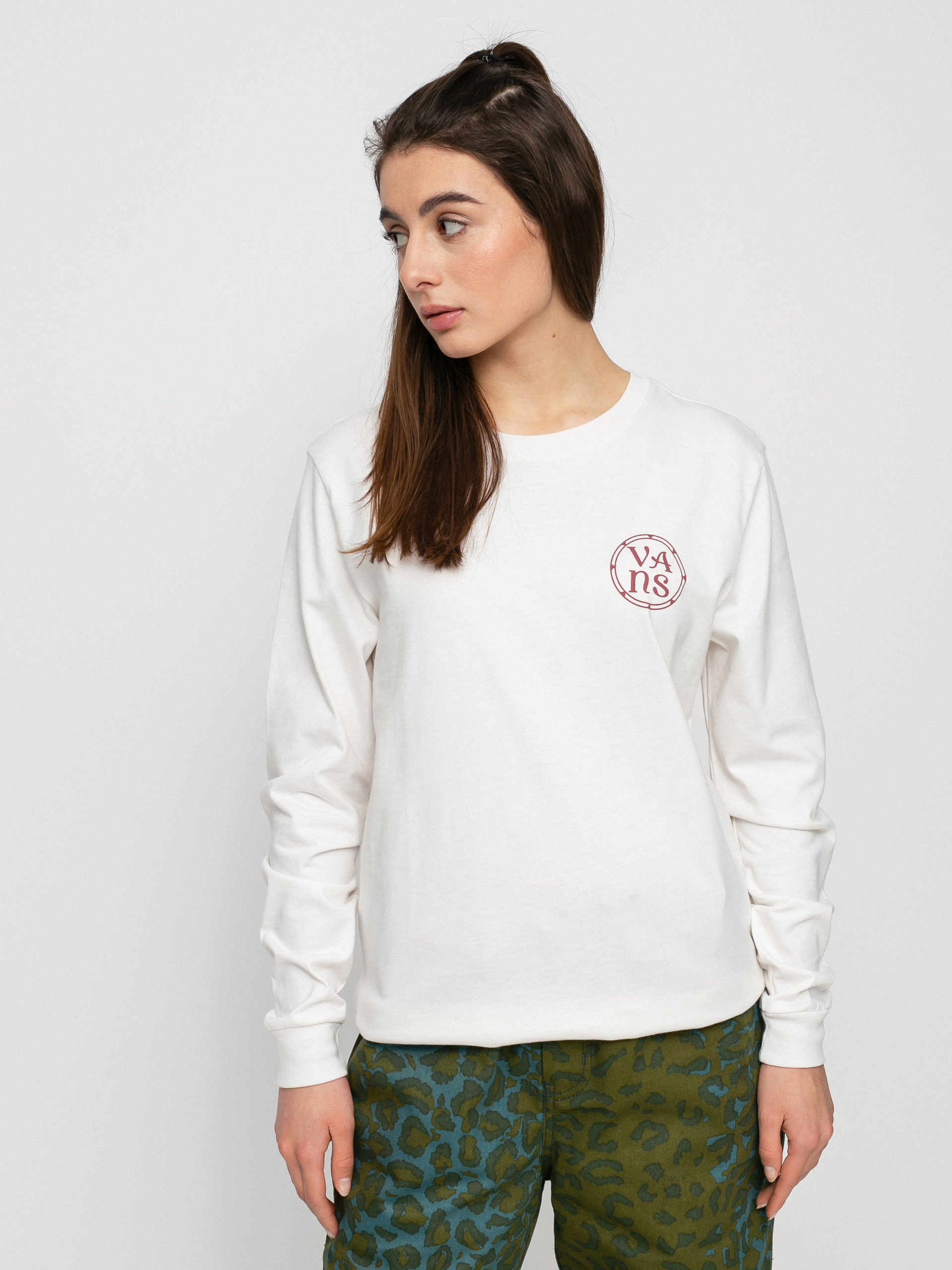 Longsleeve Vans Face West Wmn (marshmallow)
