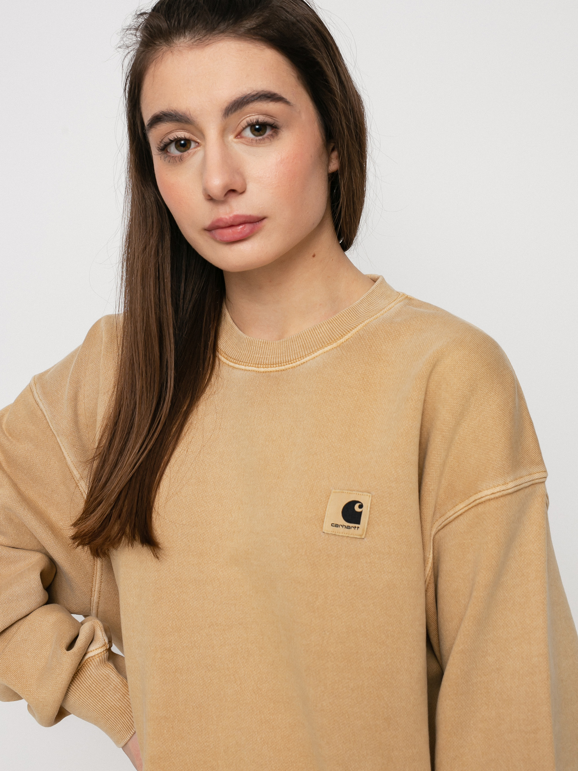 Bluza Carhartt WIP Nelson Wmn (dusty h brown)