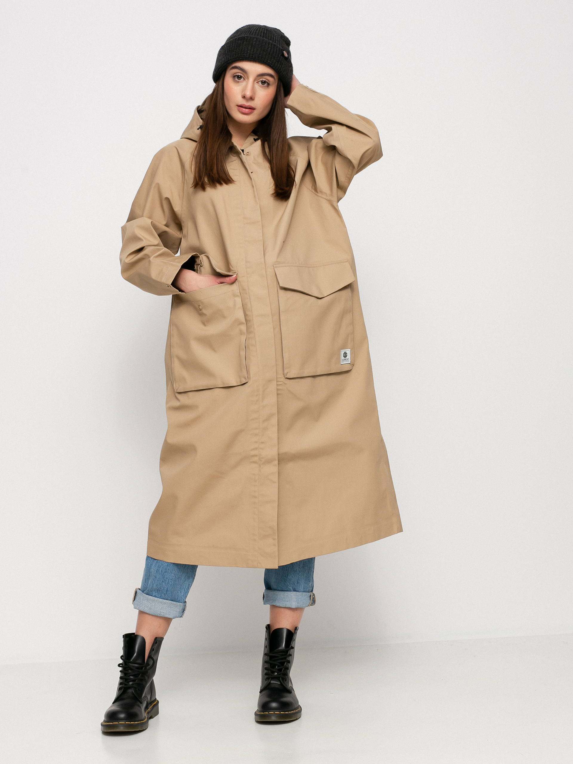 Kurtka Element Blizzard Tech Coat Wmn (desert khaki)