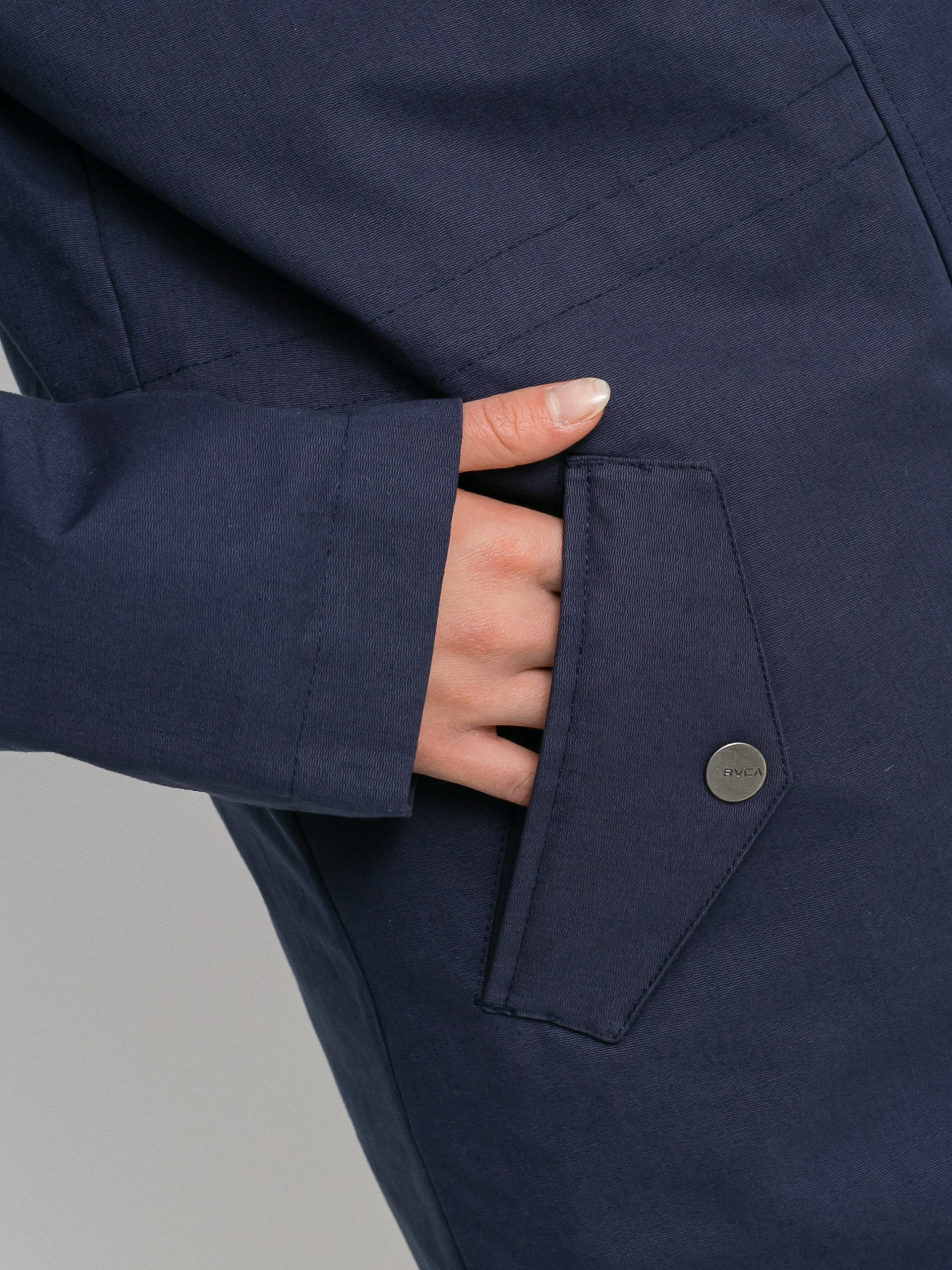 Kurtka RVCA Green Valley Parka Wmn (moody blue)