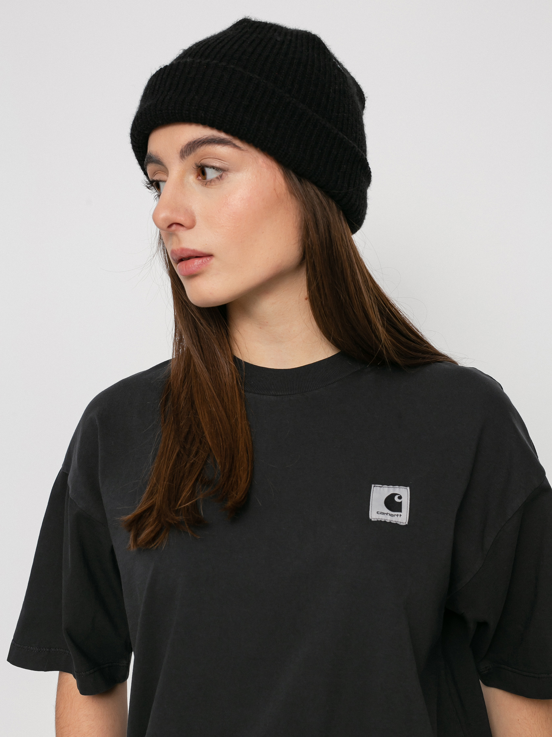 T-shirt Carhartt WIP Nelson Wmn (black)