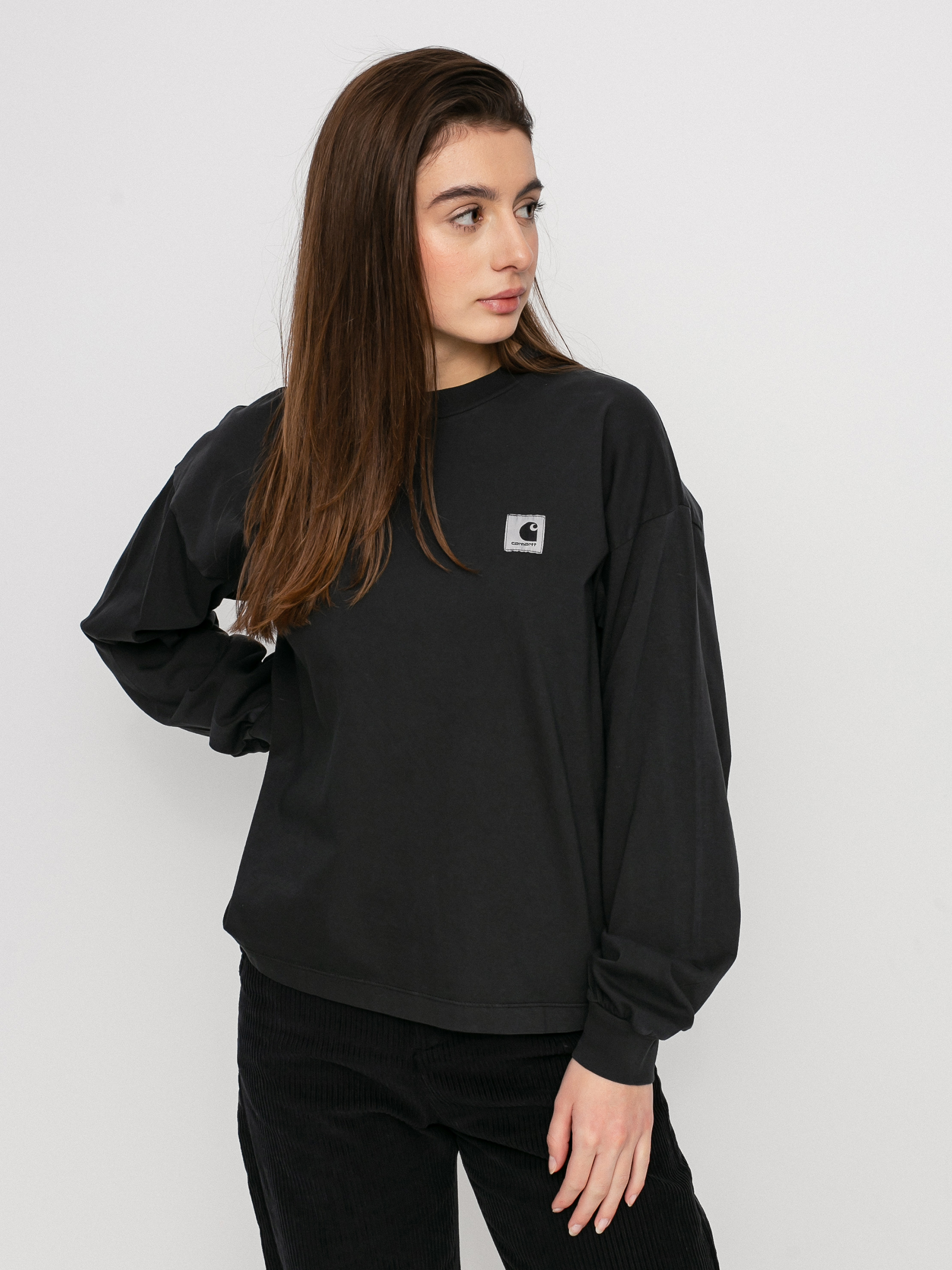 Longsleeve Carhartt WIP Nelson Wmn (black)