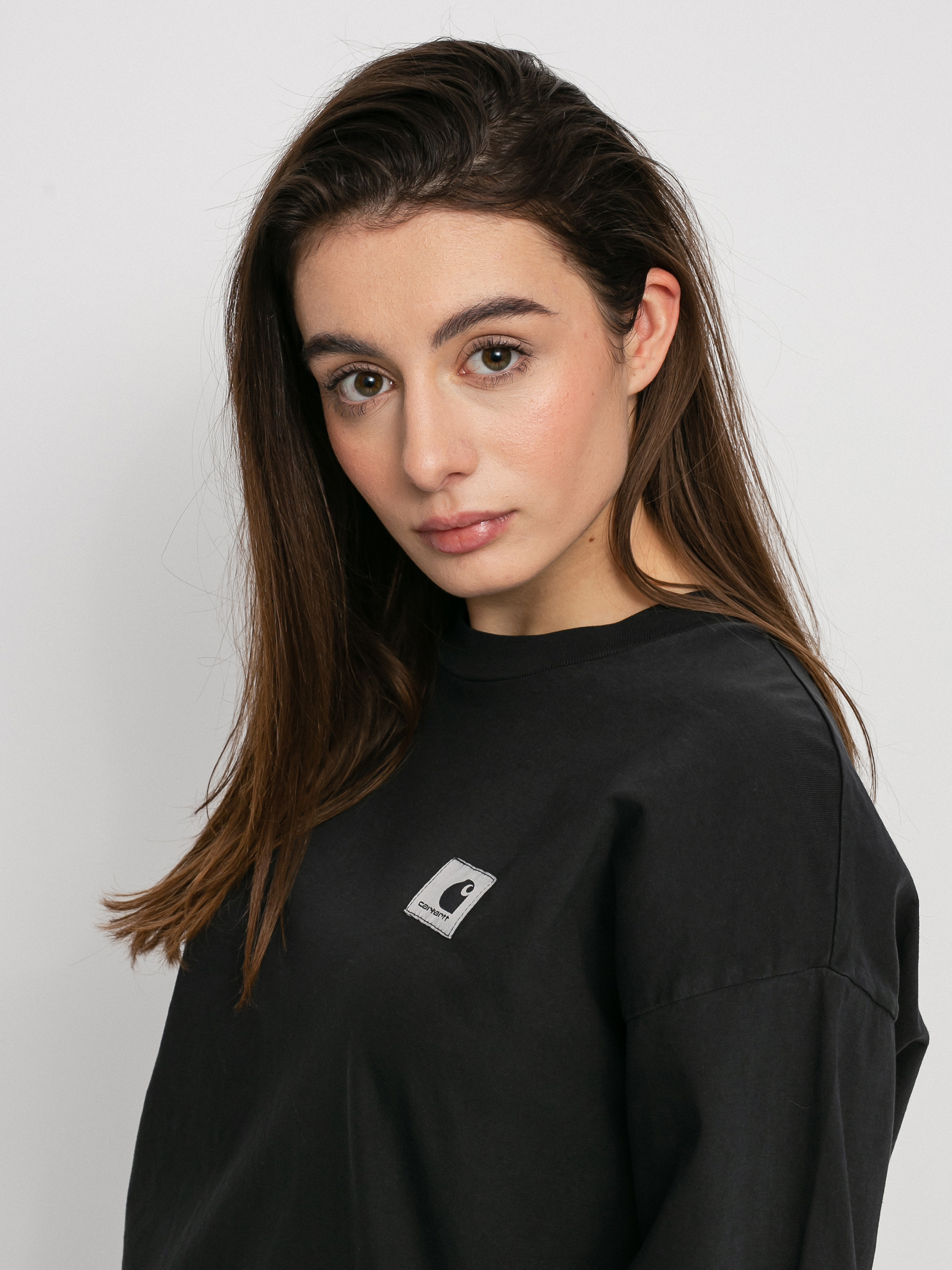 Longsleeve Carhartt WIP Nelson Wmn (black)