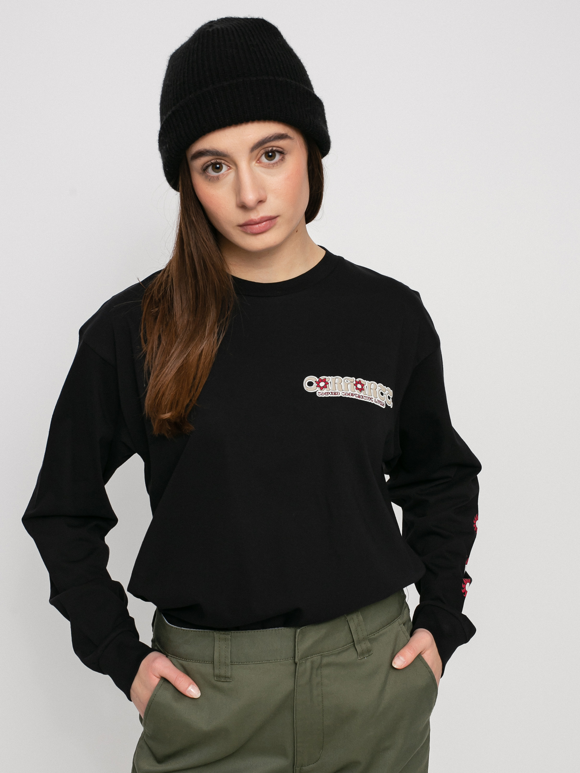 Longsleeve Carhartt WIP Ideal Wmn (black)