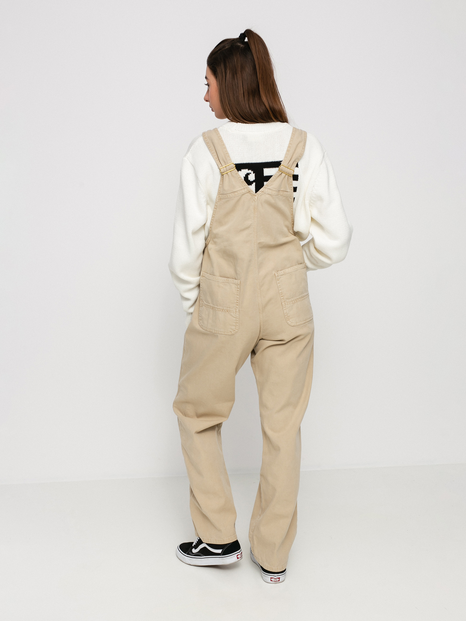 Spodnie Carhartt WIP Bib Overall Wmn (dusty h brown)