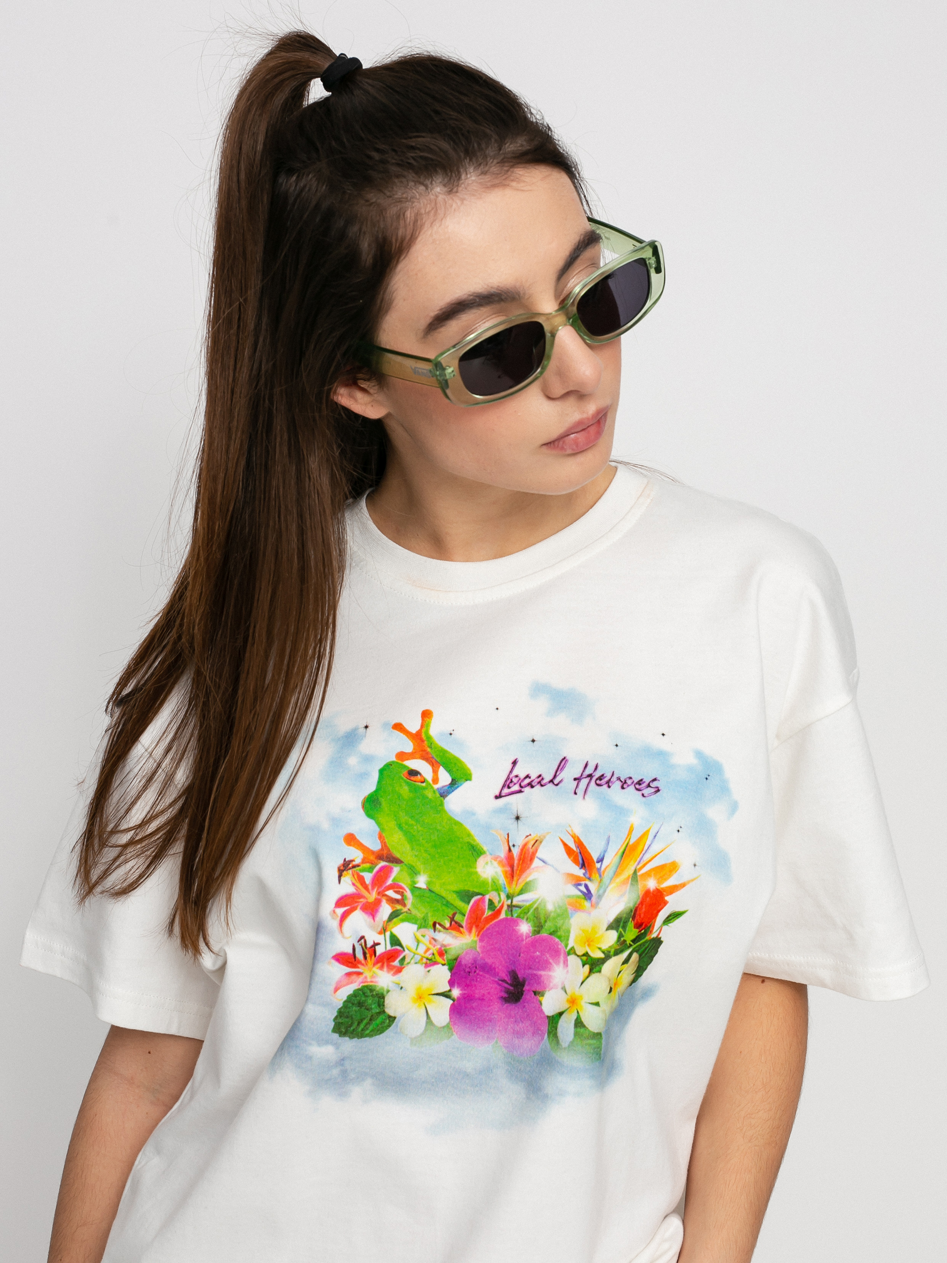 T-shirt Local Heroes Lost In Paradise Wmn (white)