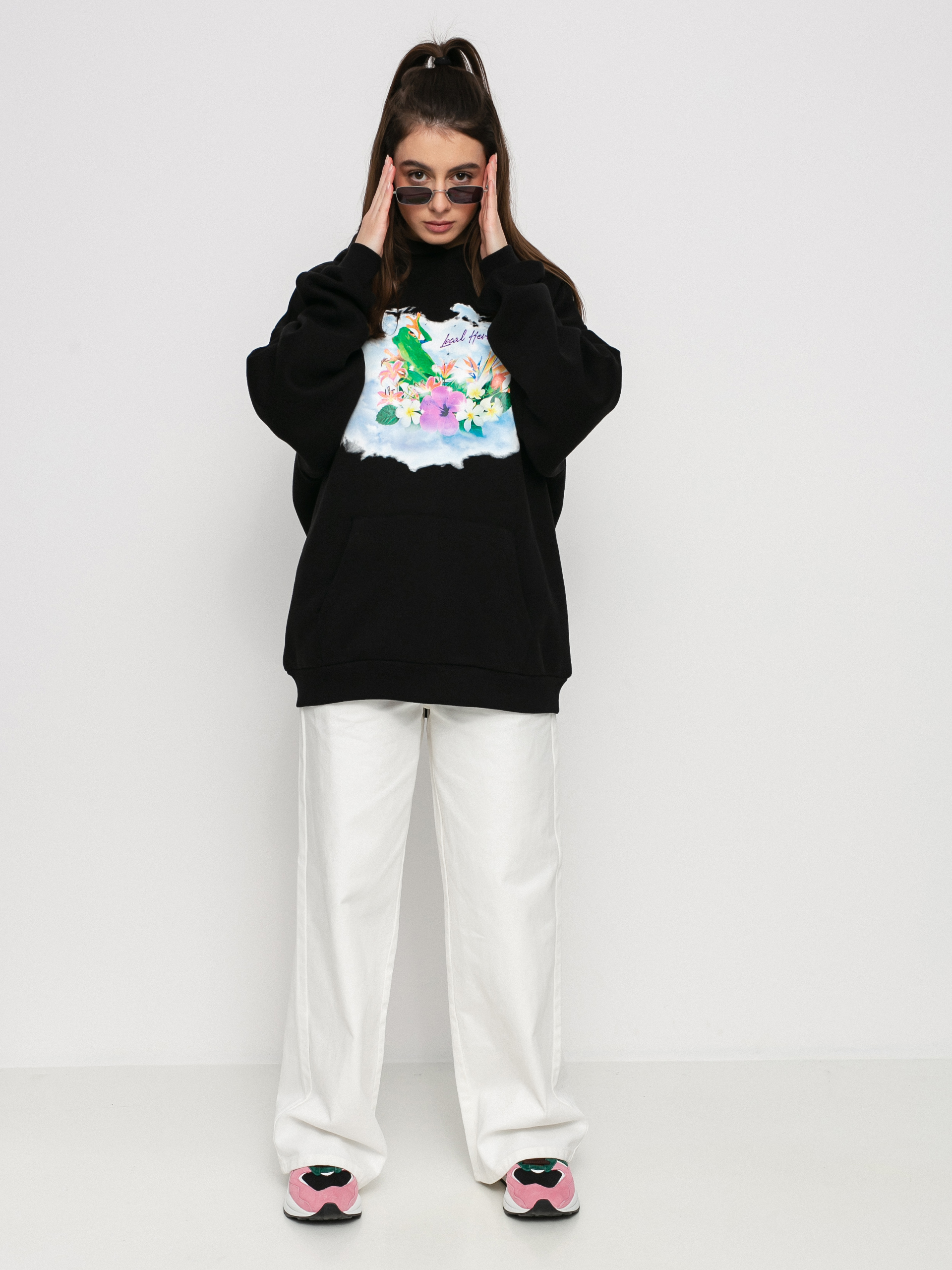 Bluza z kapturem Local Heroes Lost In Paradise HD Wmn (black)