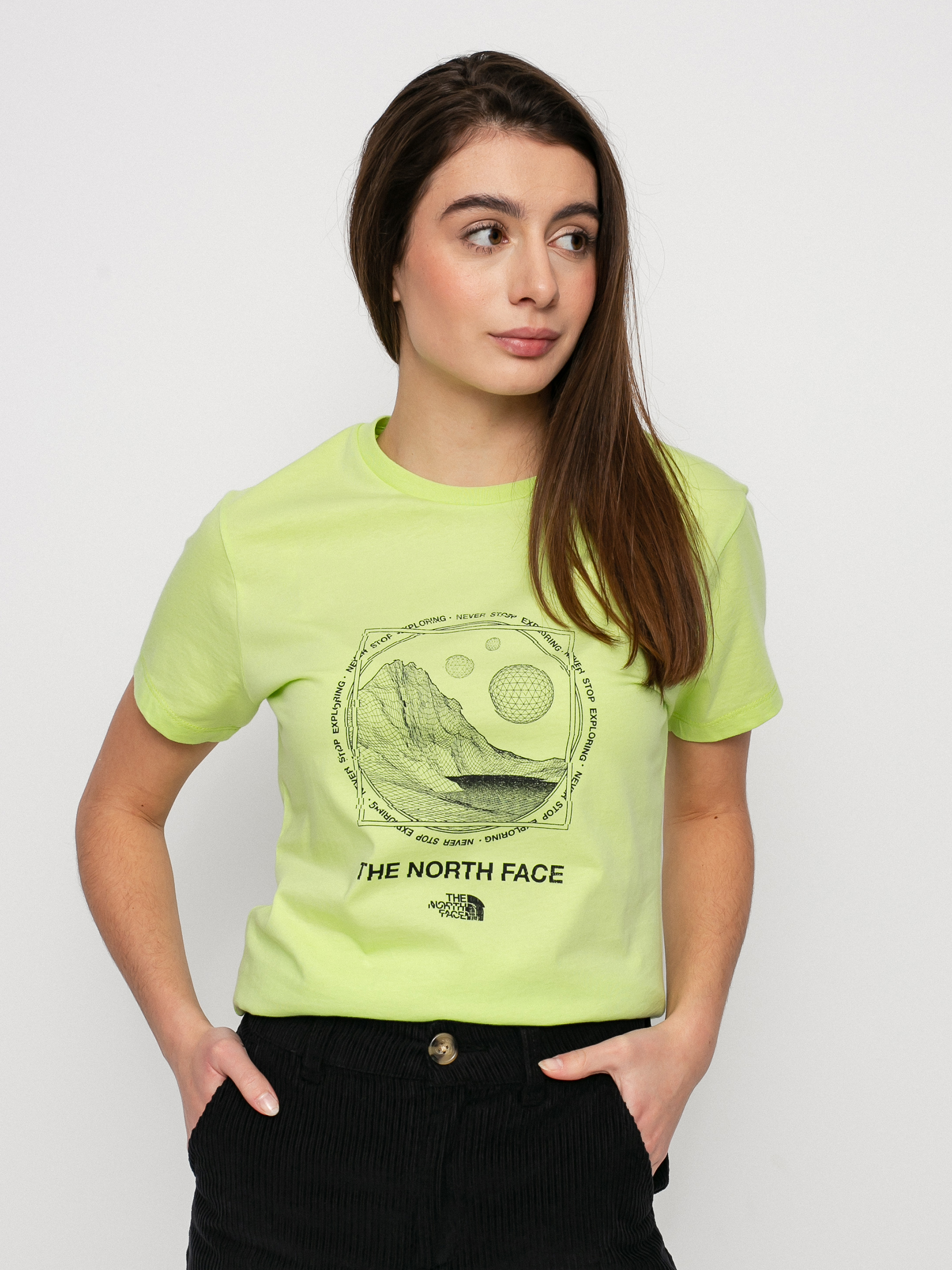 T-shirt The North Face Galahm Graphic Wmn (sharp green)
