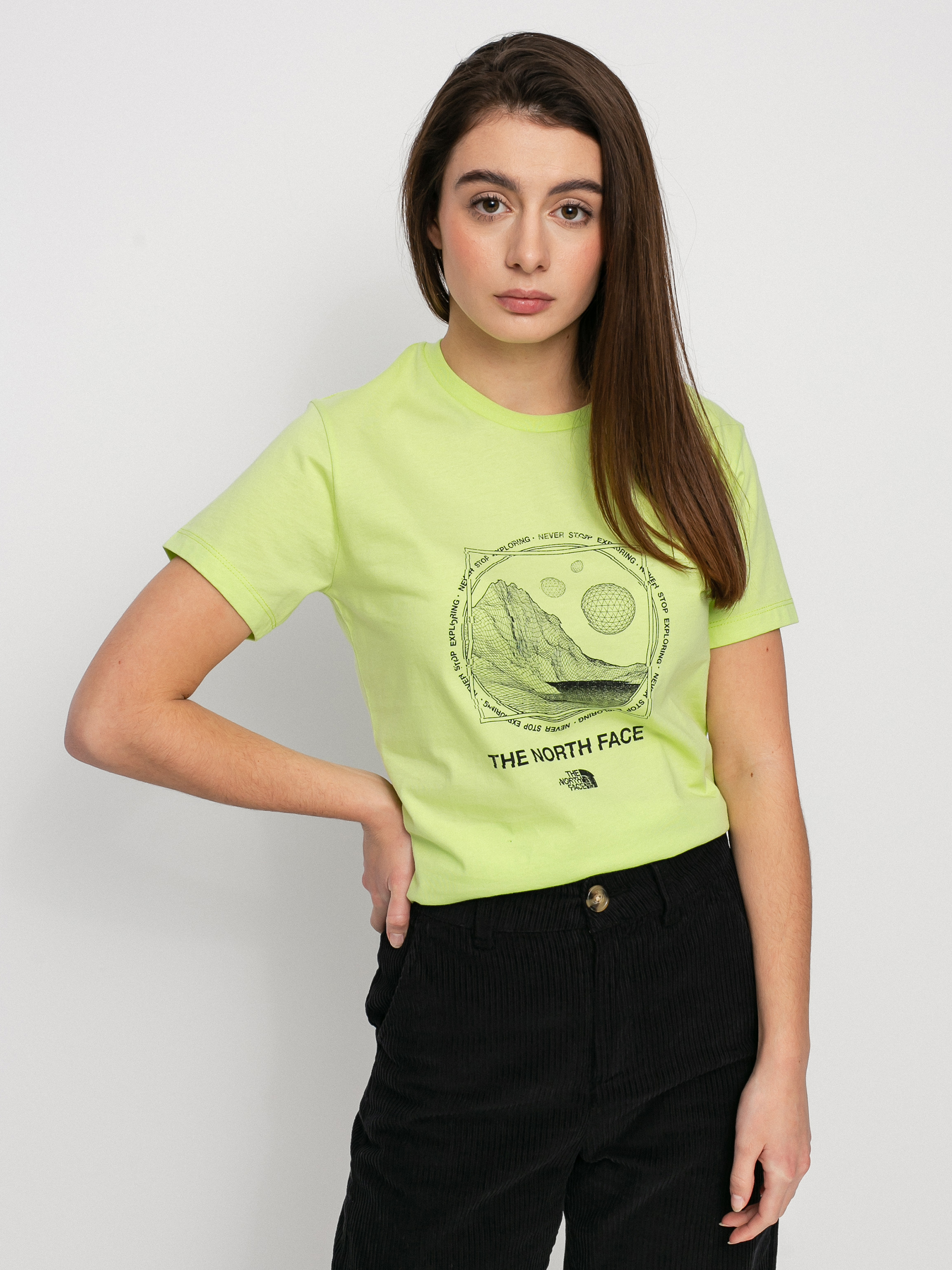 T-shirt The North Face Galahm Graphic Wmn (sharp green)