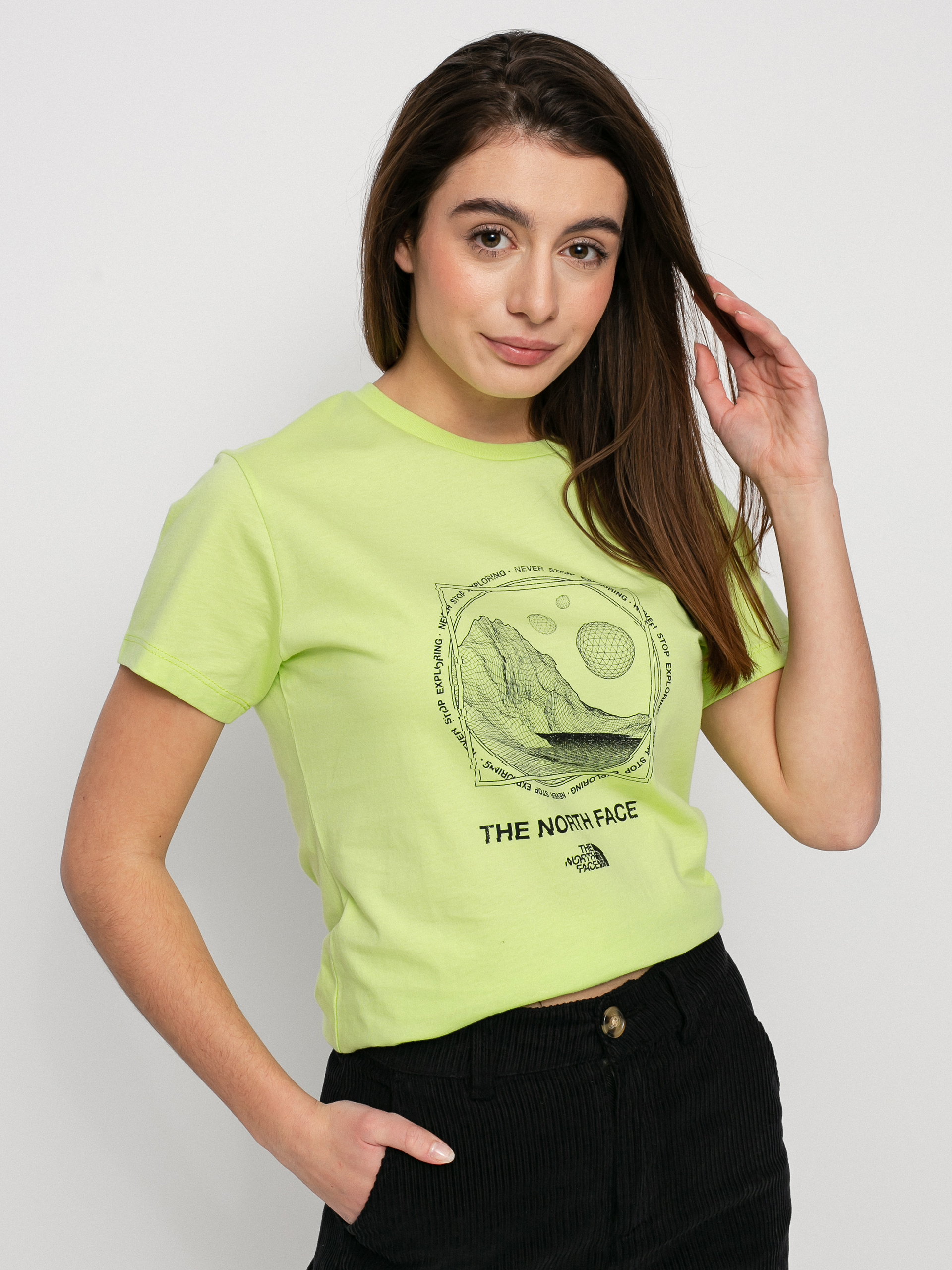 T-shirt The North Face Galahm Graphic Wmn (sharp green)