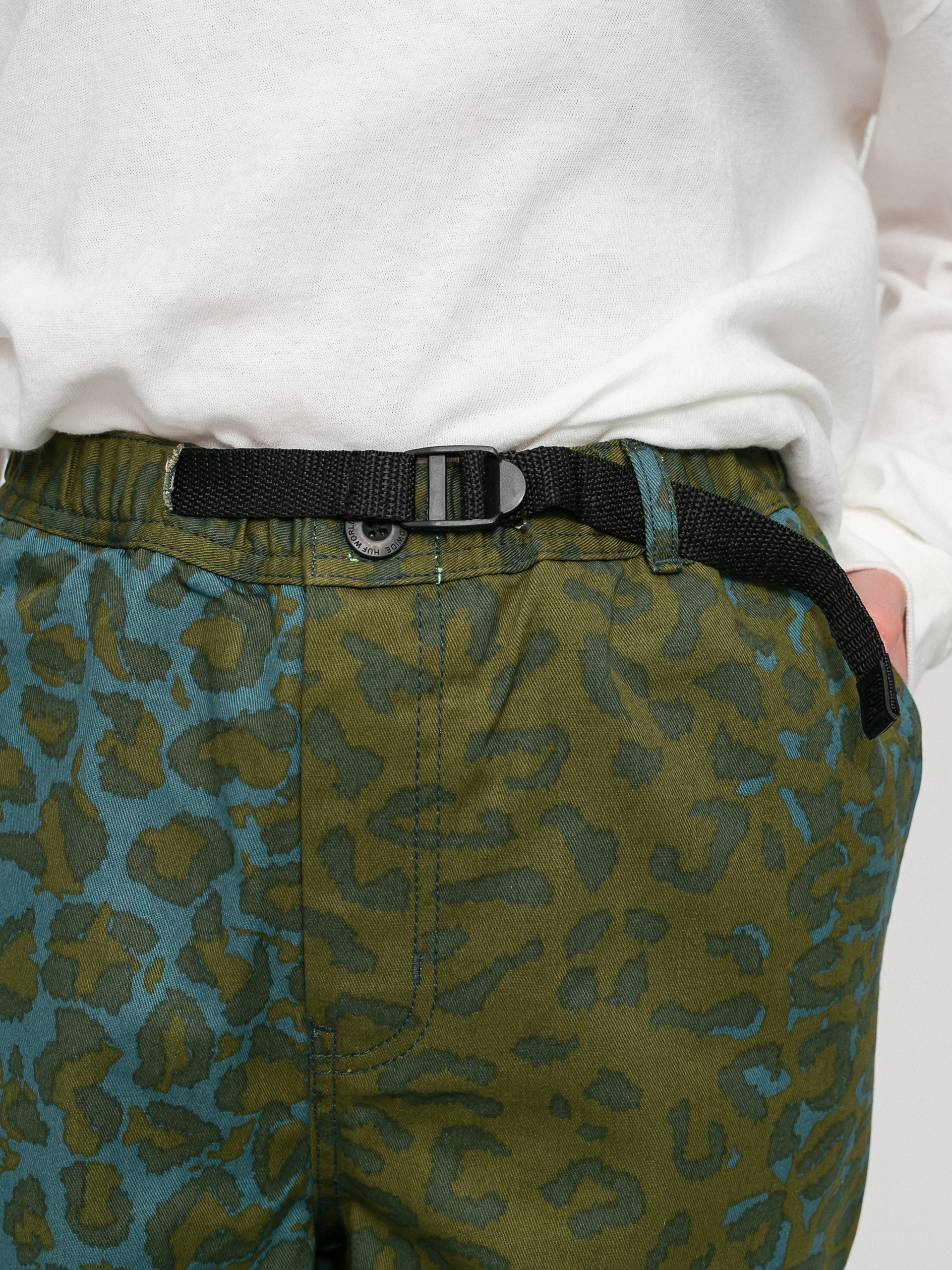 Spodnie HUF Printed Runyon Wmn (leopard camo)