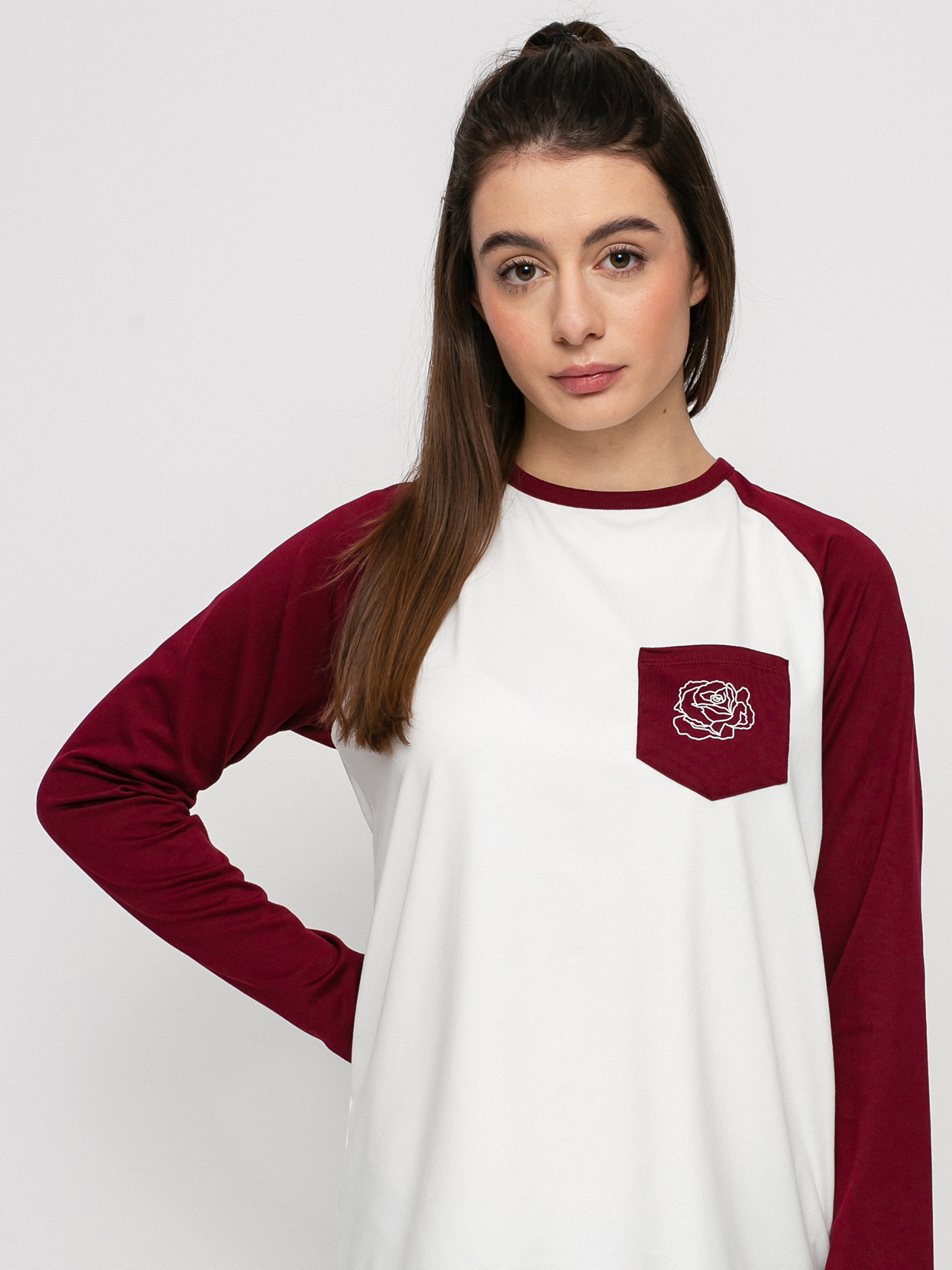 Damski Longsleeve aktywny Burton Roadie Base Layer Tech (mulled berry)