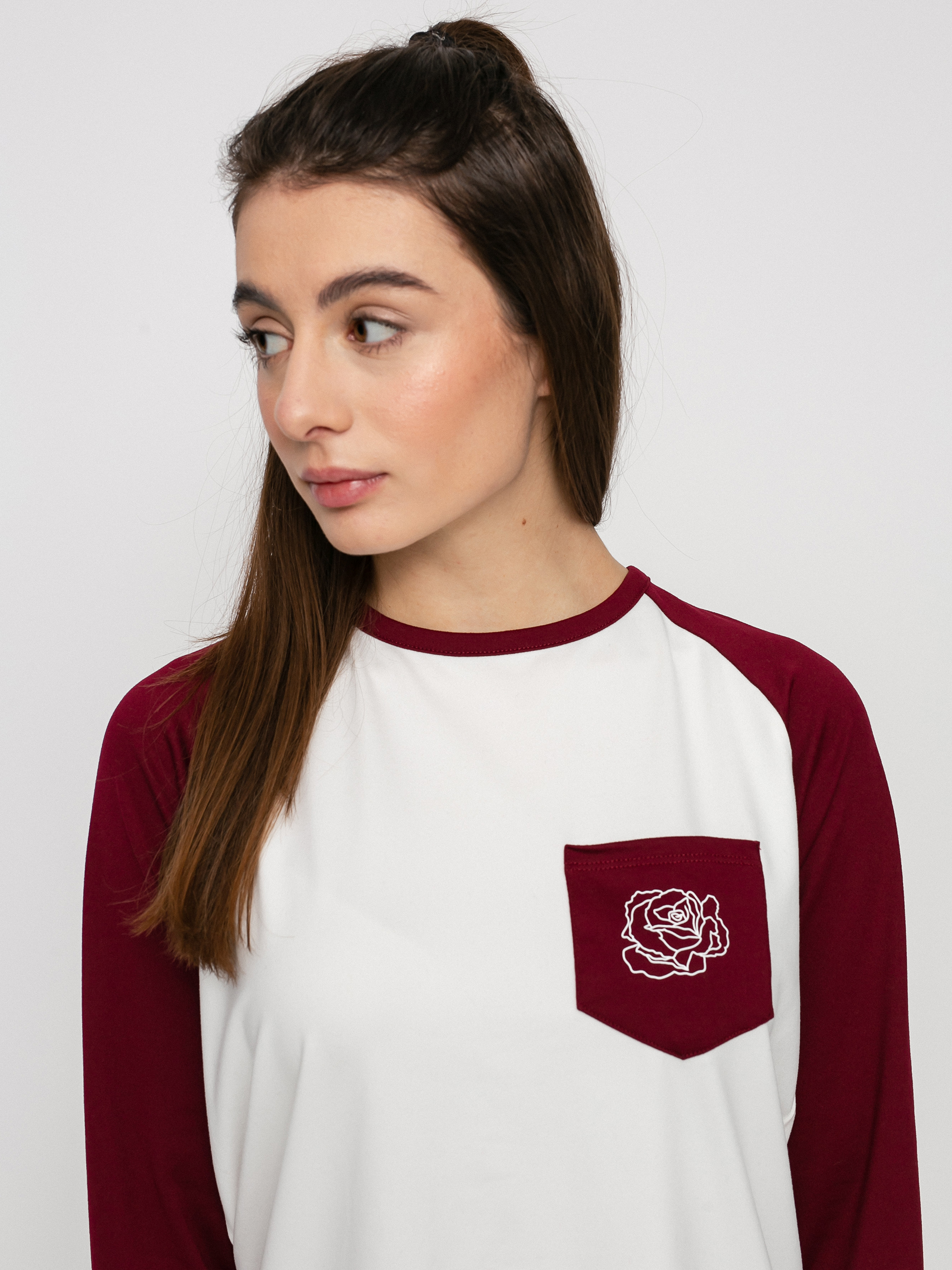 Damski Longsleeve aktywny Burton Roadie Base Layer Tech (mulled berry)
