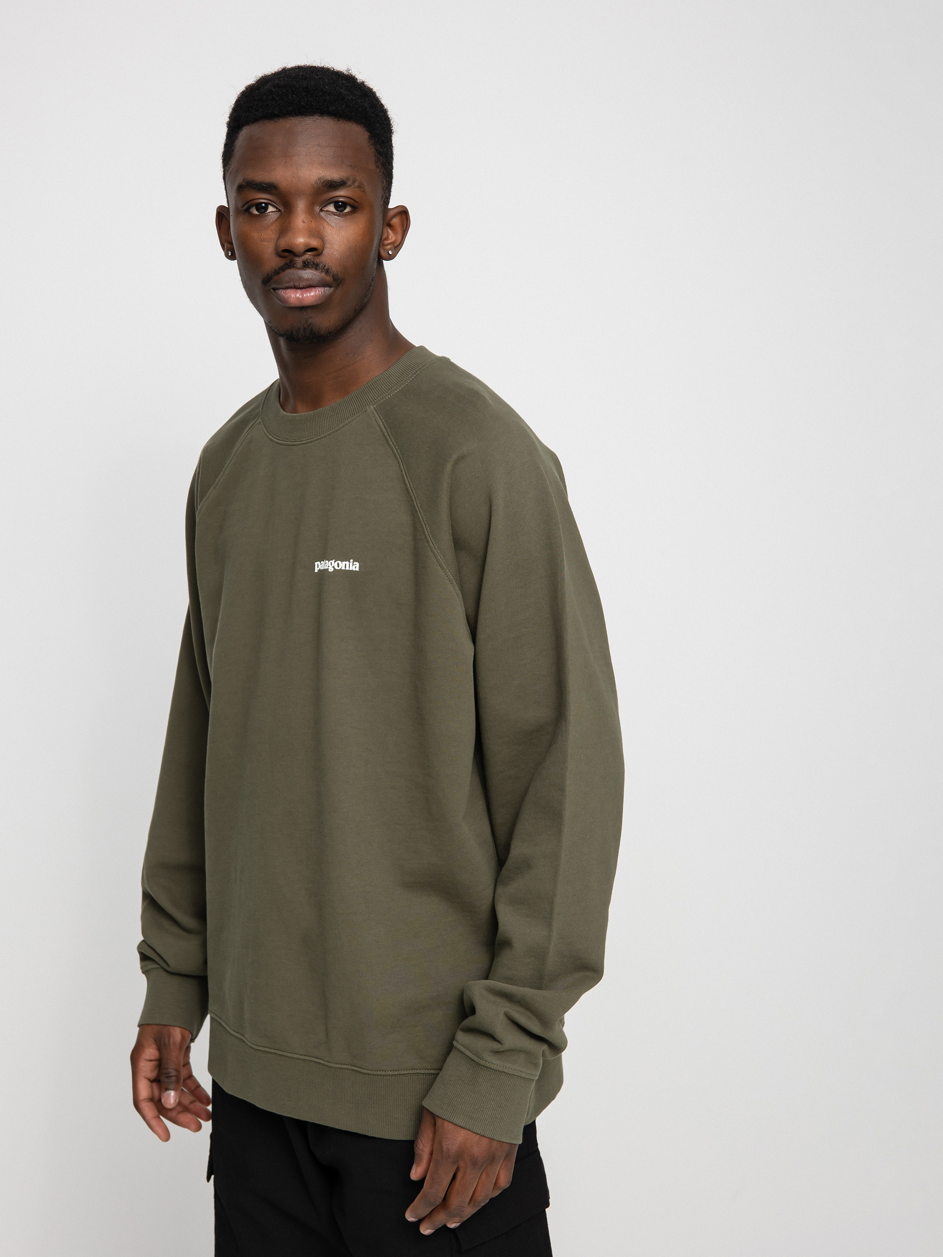 Bluza Patagonia P 6 Logo Organic Crew (basin green)