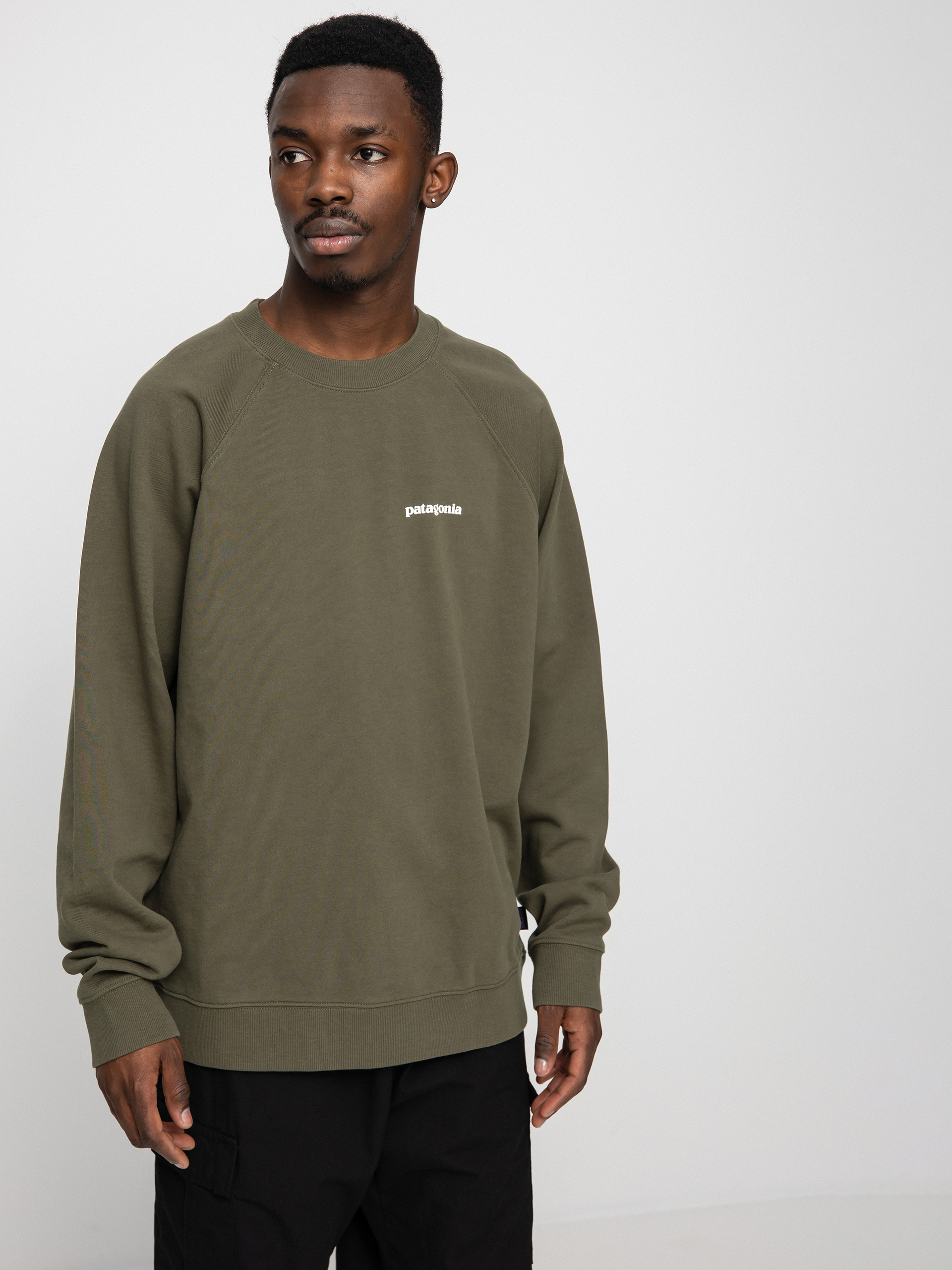 Bluza Patagonia P 6 Logo Organic Crew (basin green)