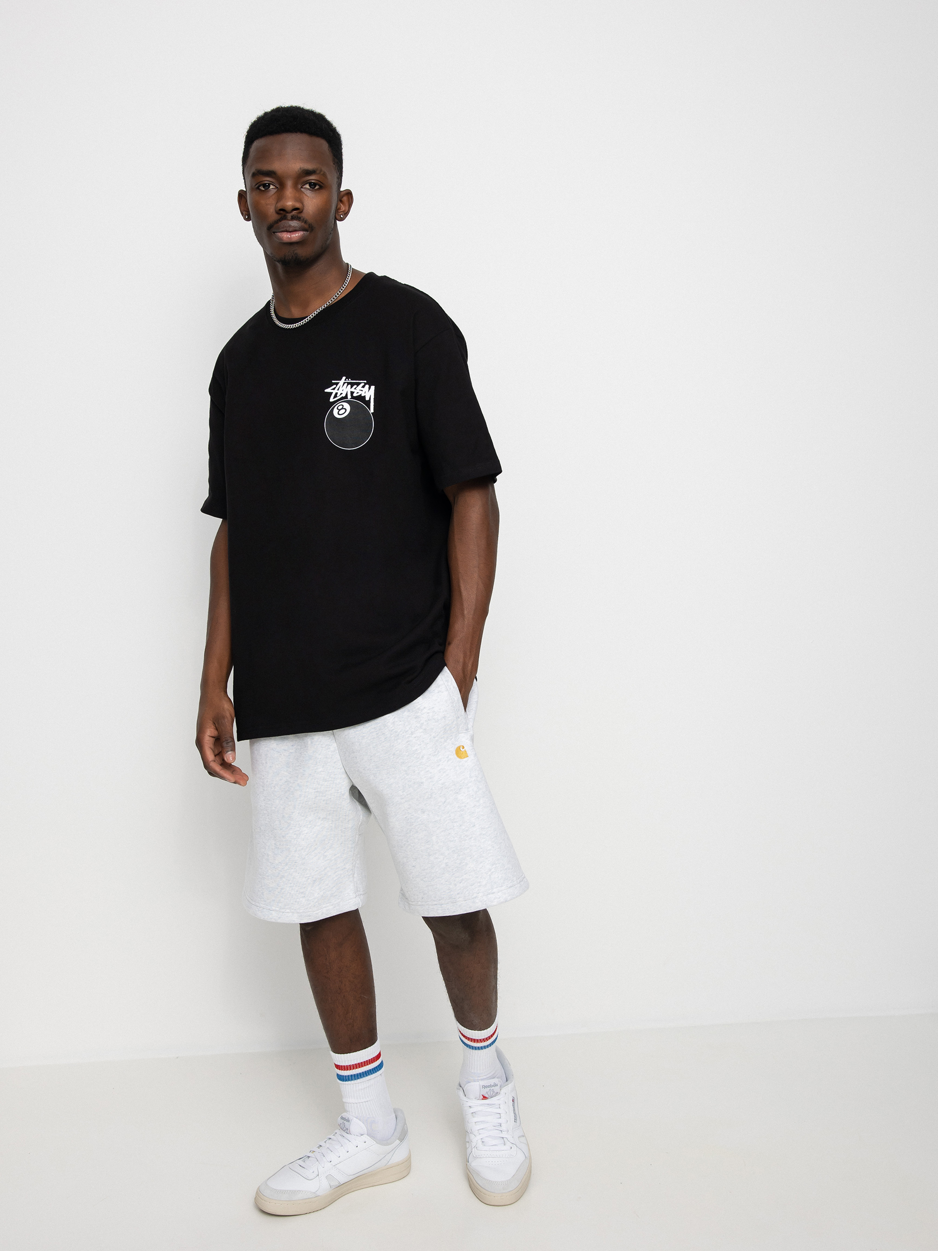 T-shirt Stussy 8 Ball (black)