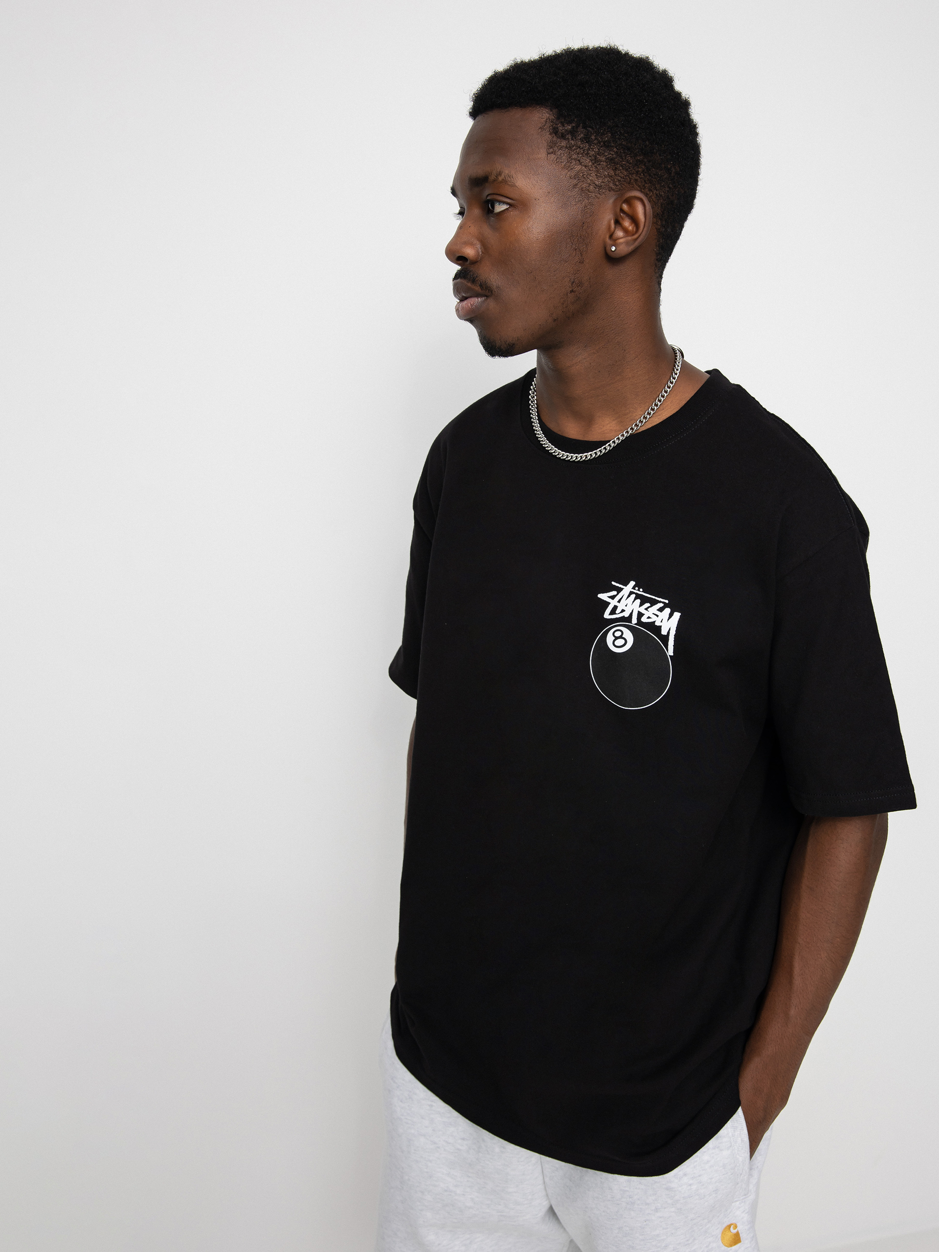 T-shirt Stussy 8 Ball (black)