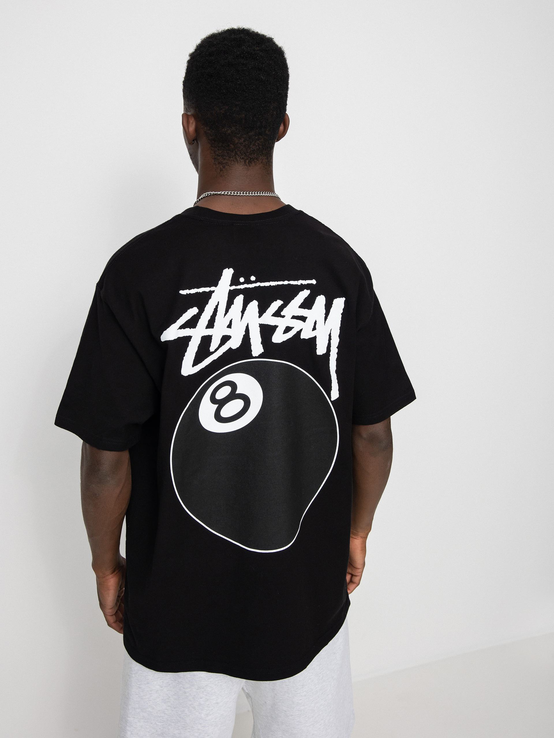 T-shirt Stussy 8 Ball (black)