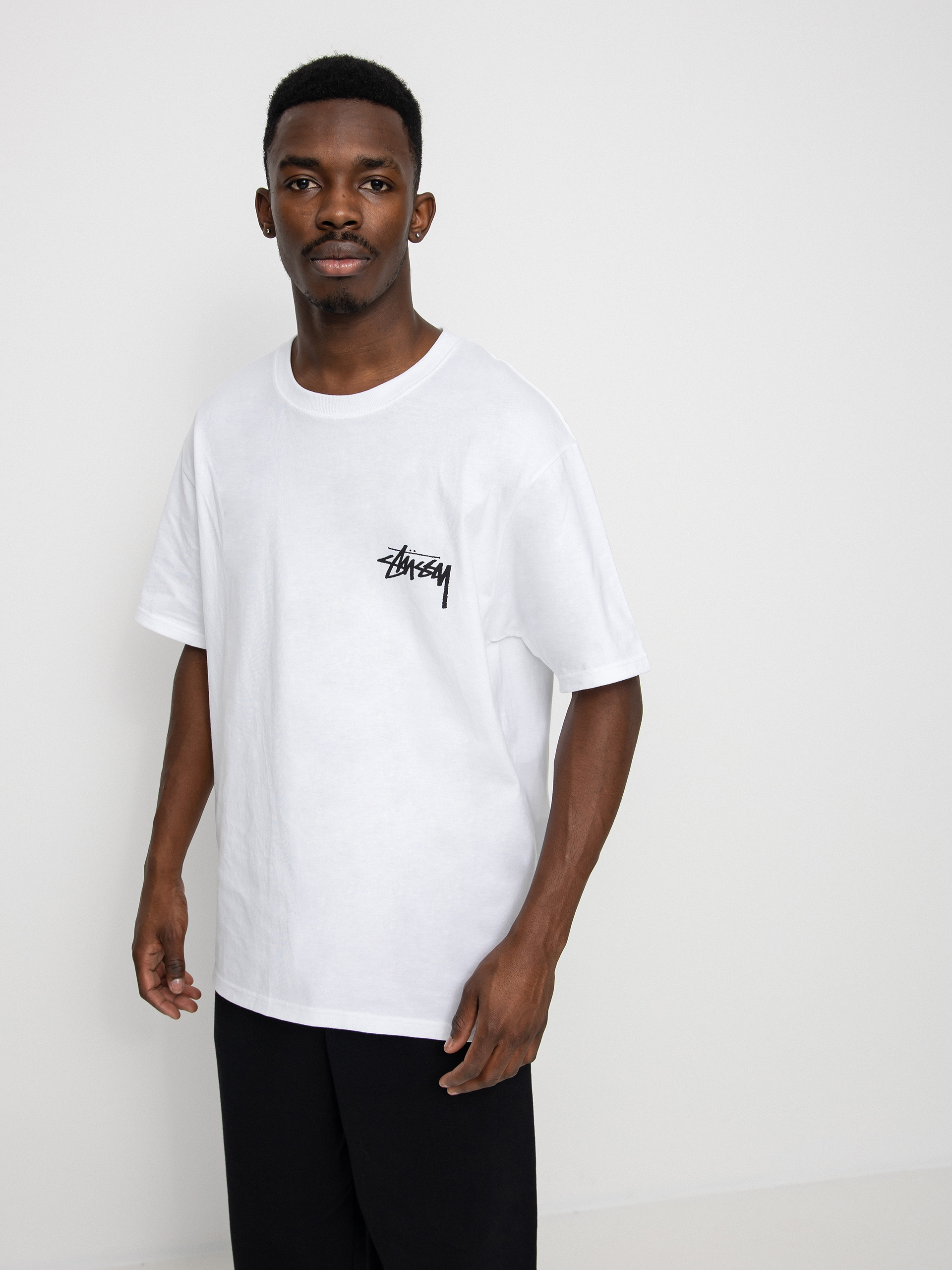 T-shirt Stussy Fuzzy Dice (white)