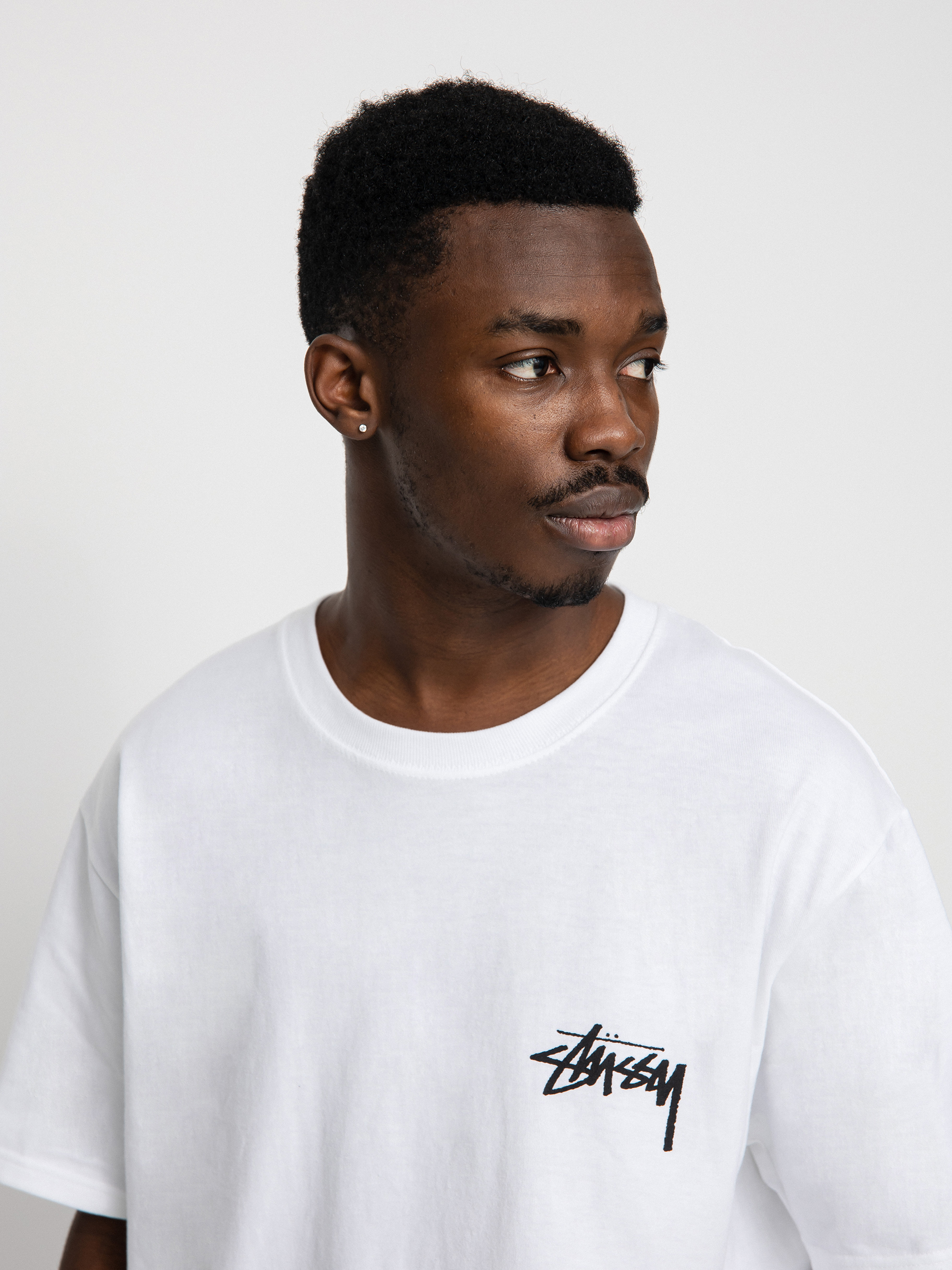 T-shirt Stussy Fuzzy Dice (white)