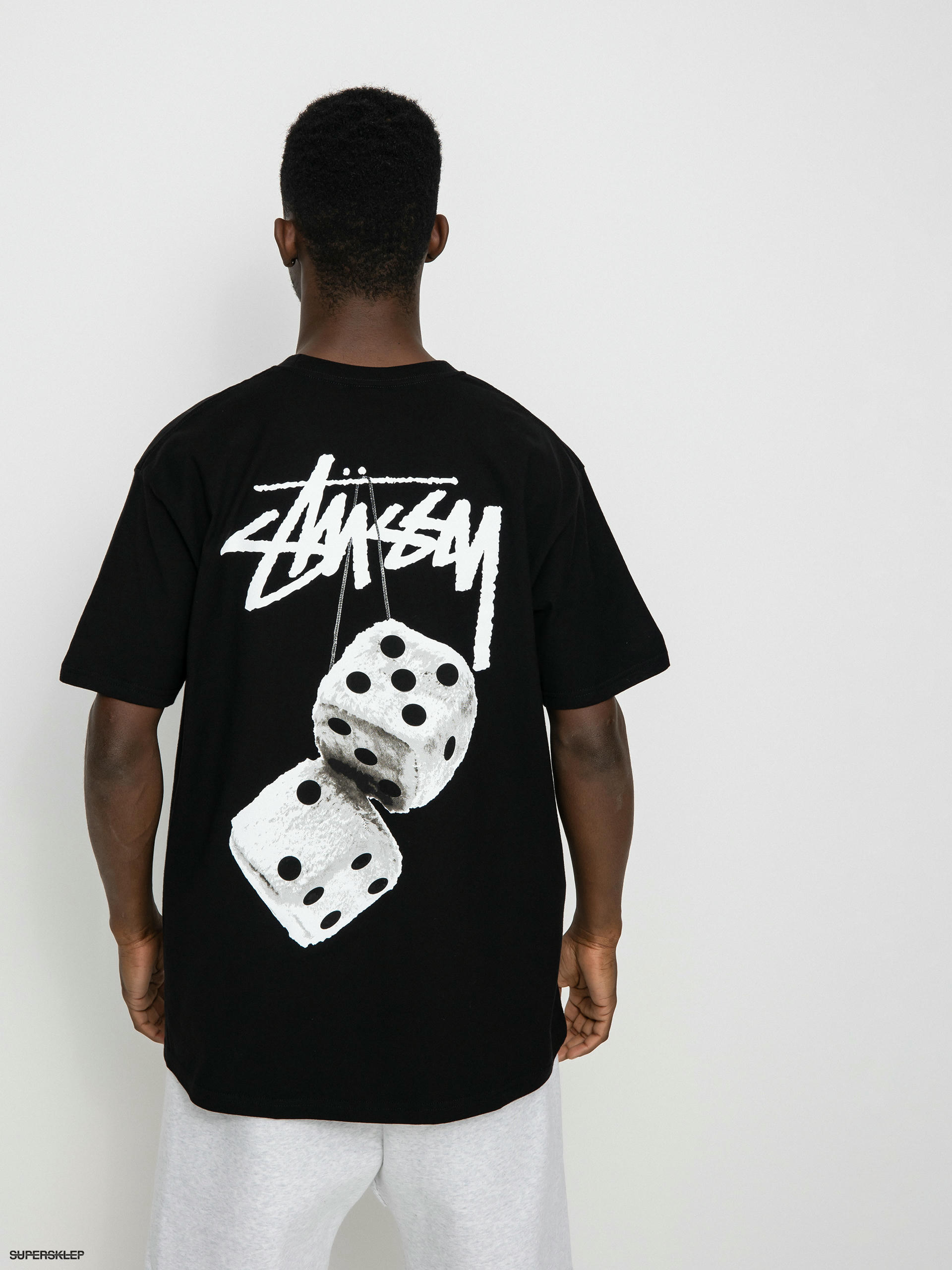 T-shirt Stussy Fuzzy Dice (black)