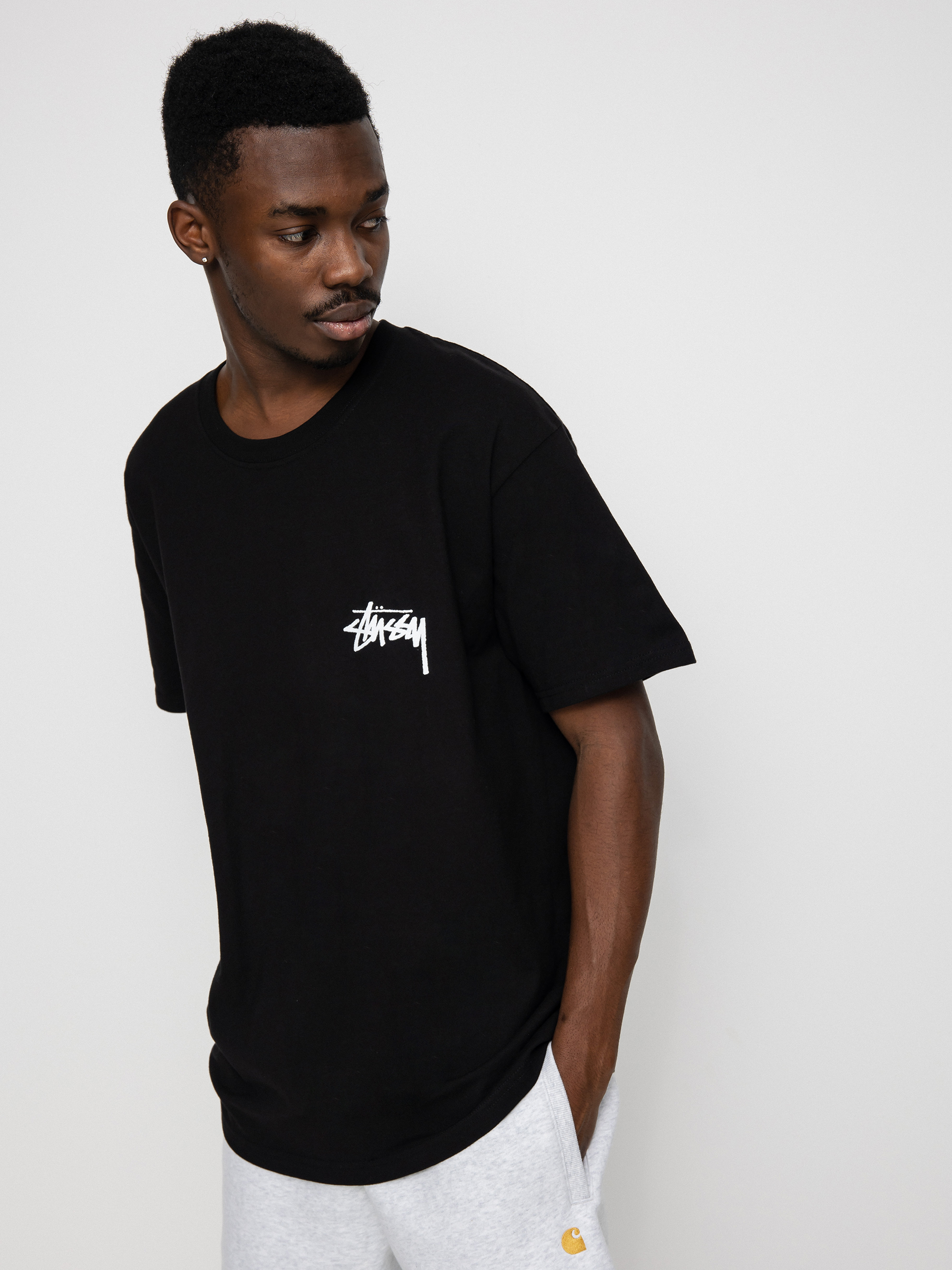 T-shirt Stussy Fuzzy Dice - czarny (black)
