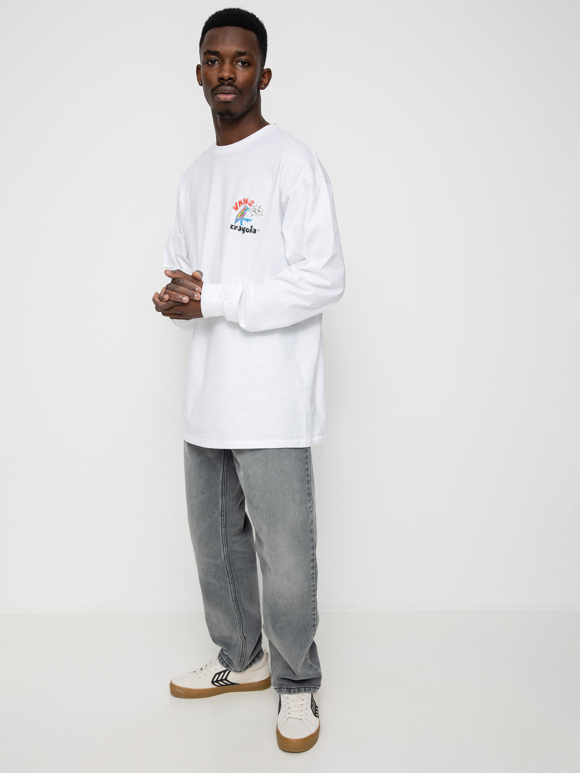 Longsleeve Vans X Crayola Mail Doodle (white)