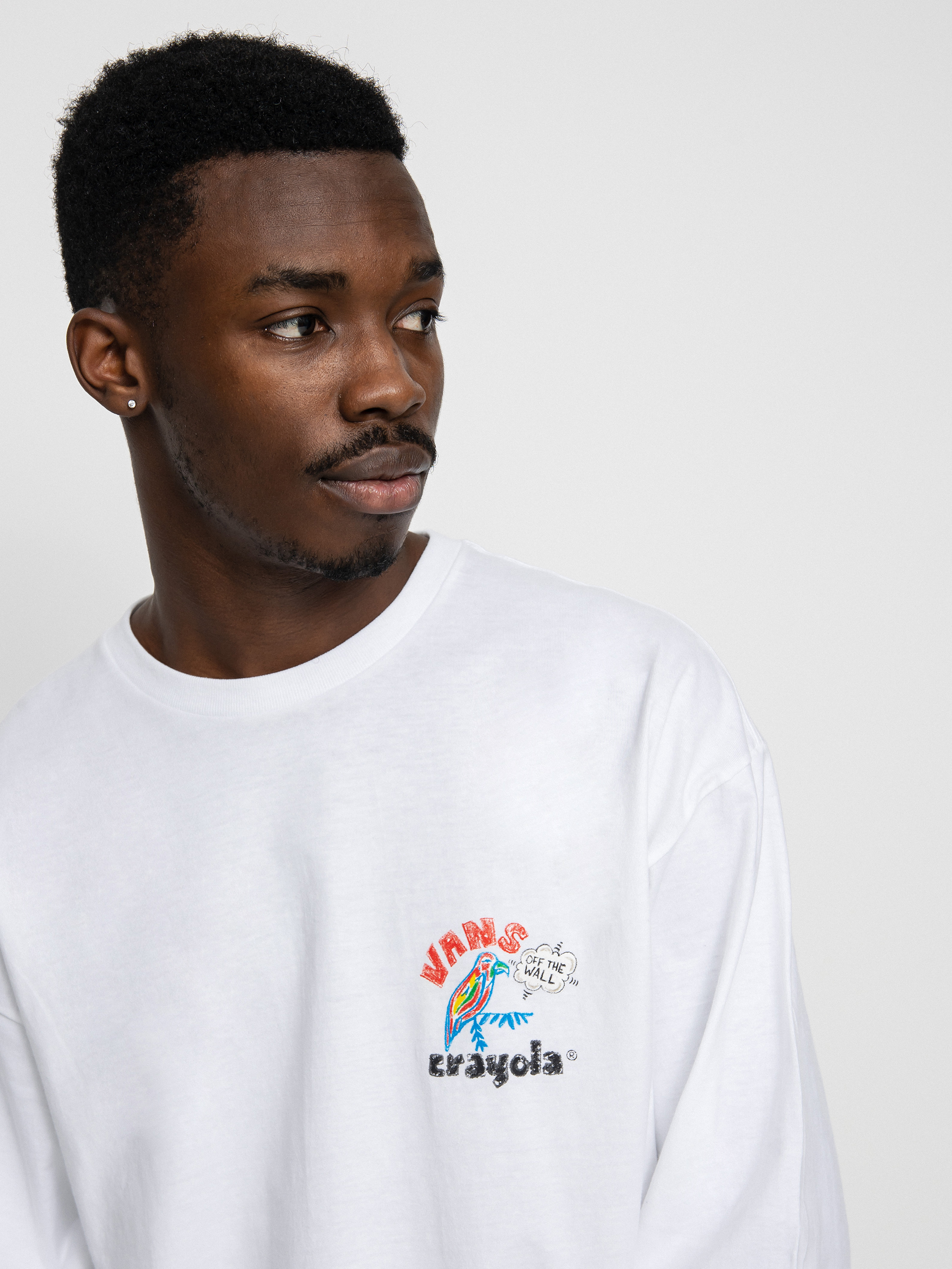 Longsleeve Vans X Crayola Mail Doodle (white)