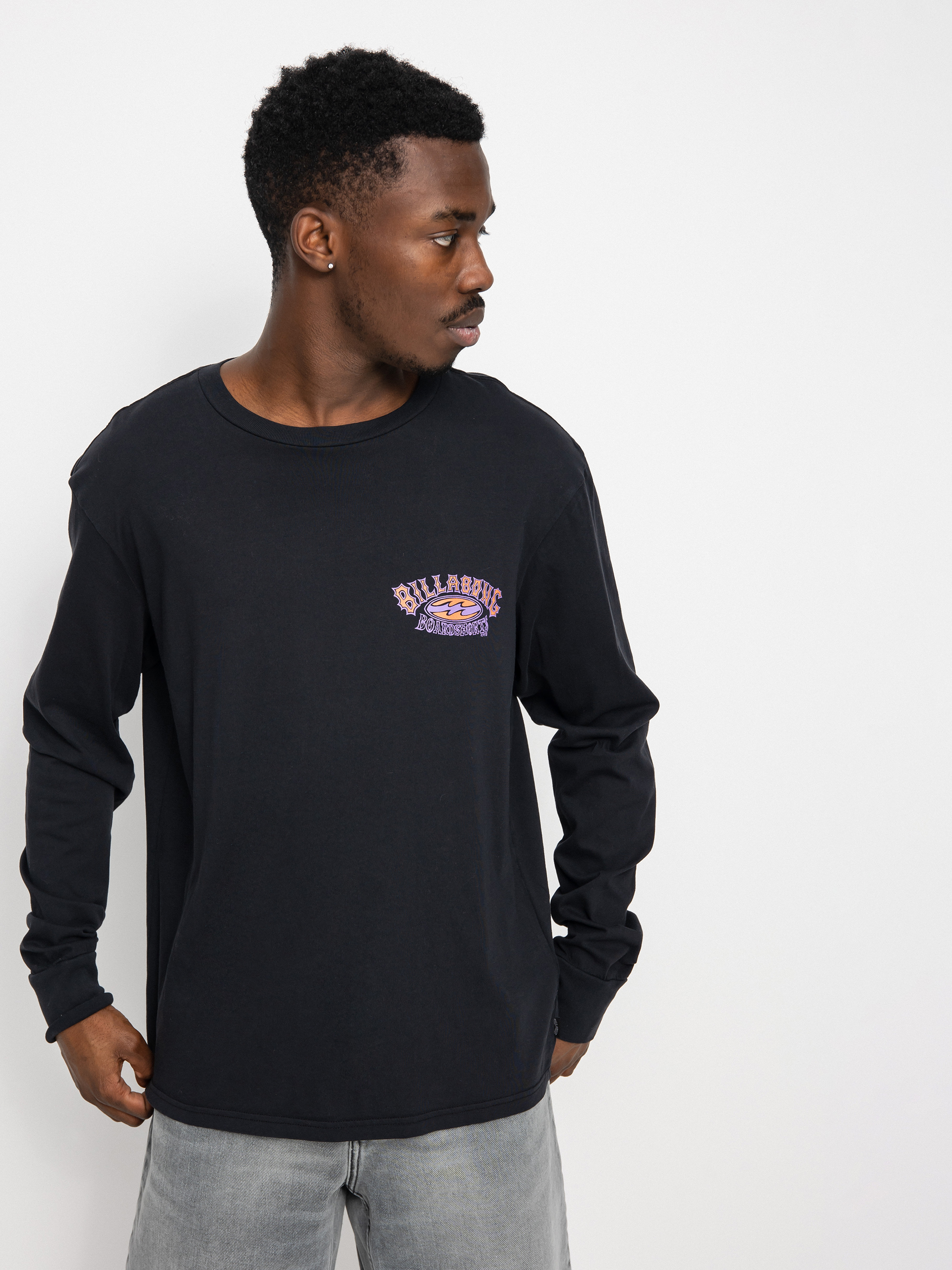 Longsleeve Billabong Born In 73 (black)