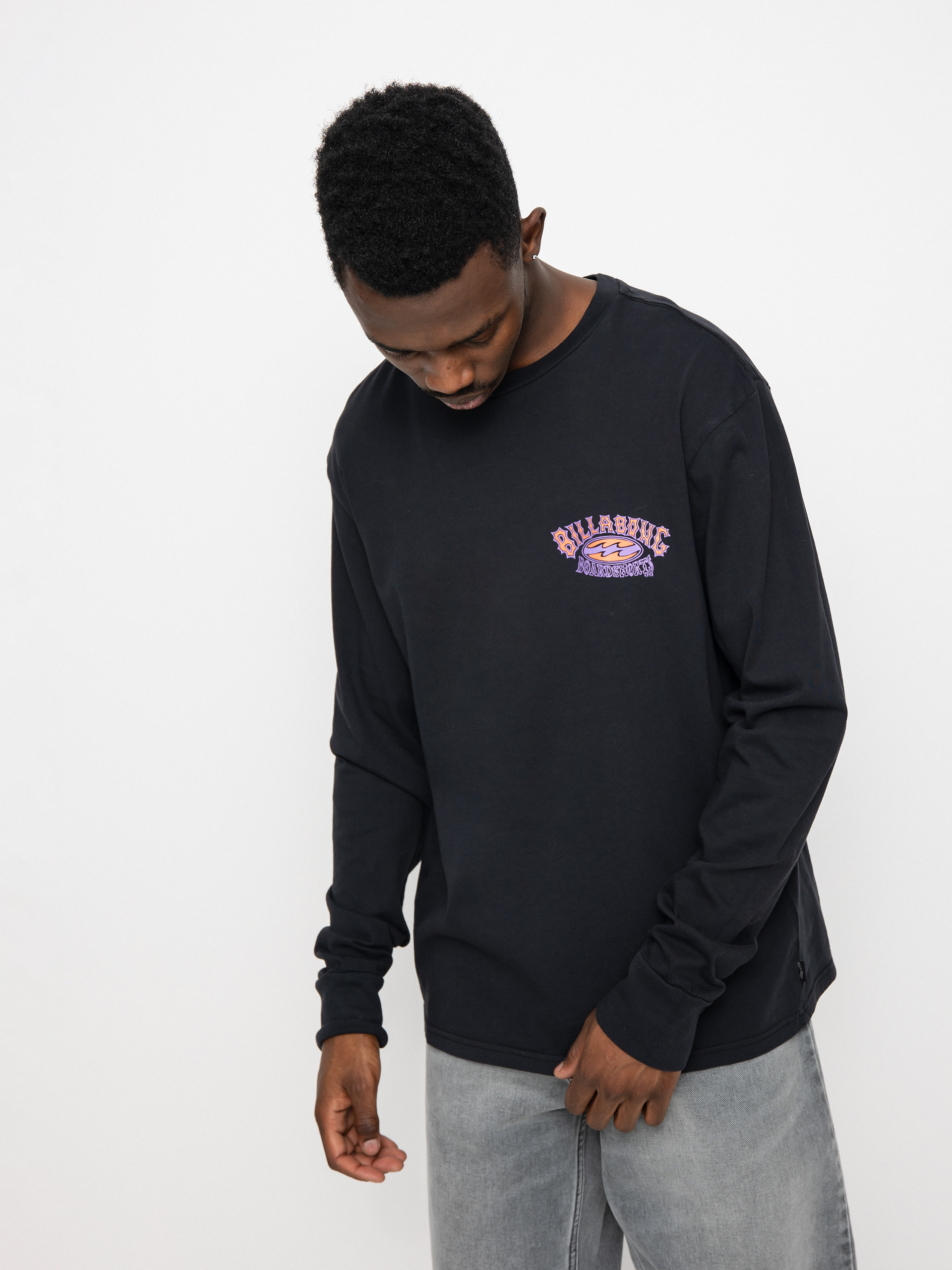 Longsleeve Billabong Born In 73 (black)