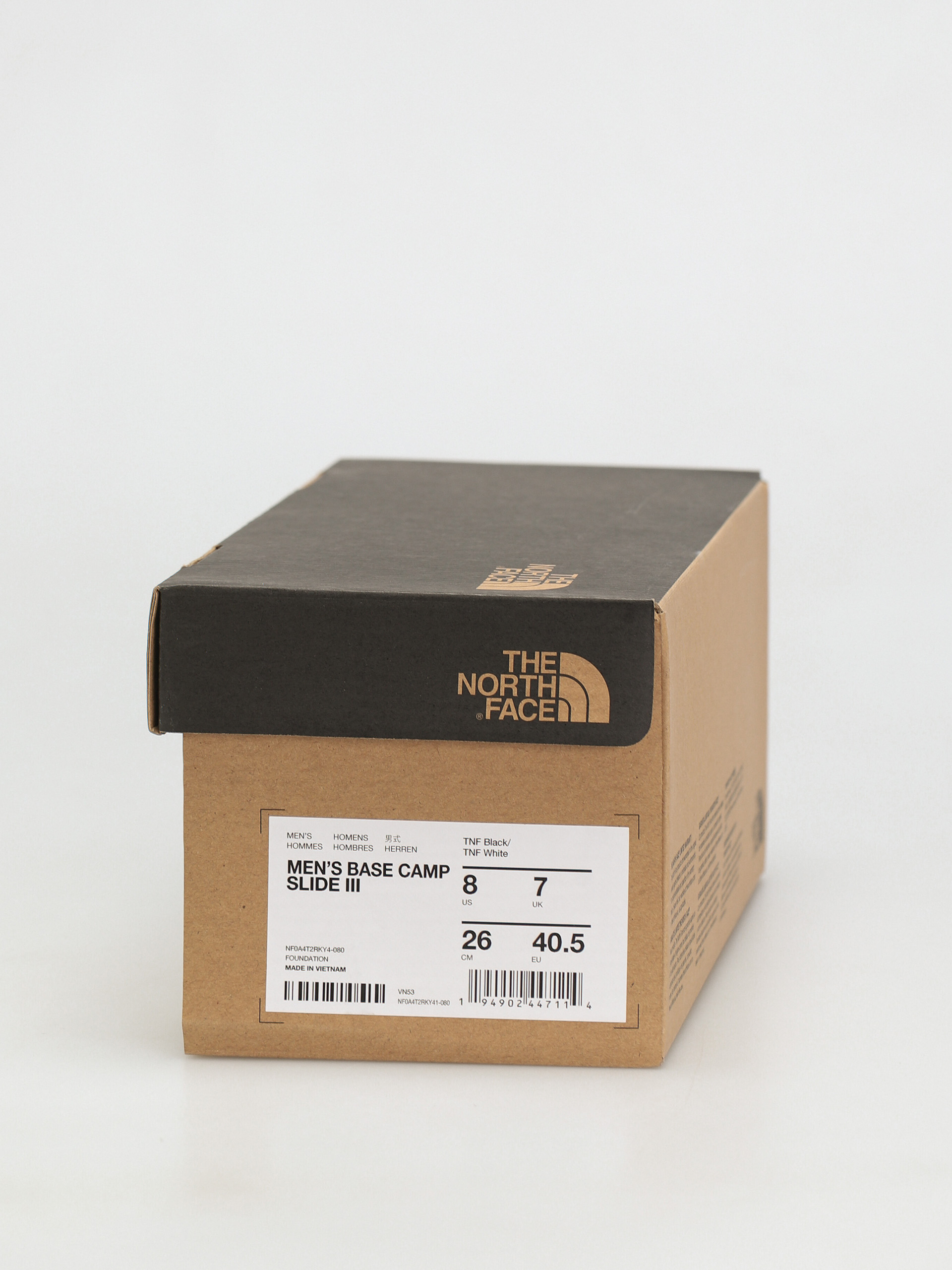 Klapki The North Face Base Camp Slide III (tnf black/tnf white)