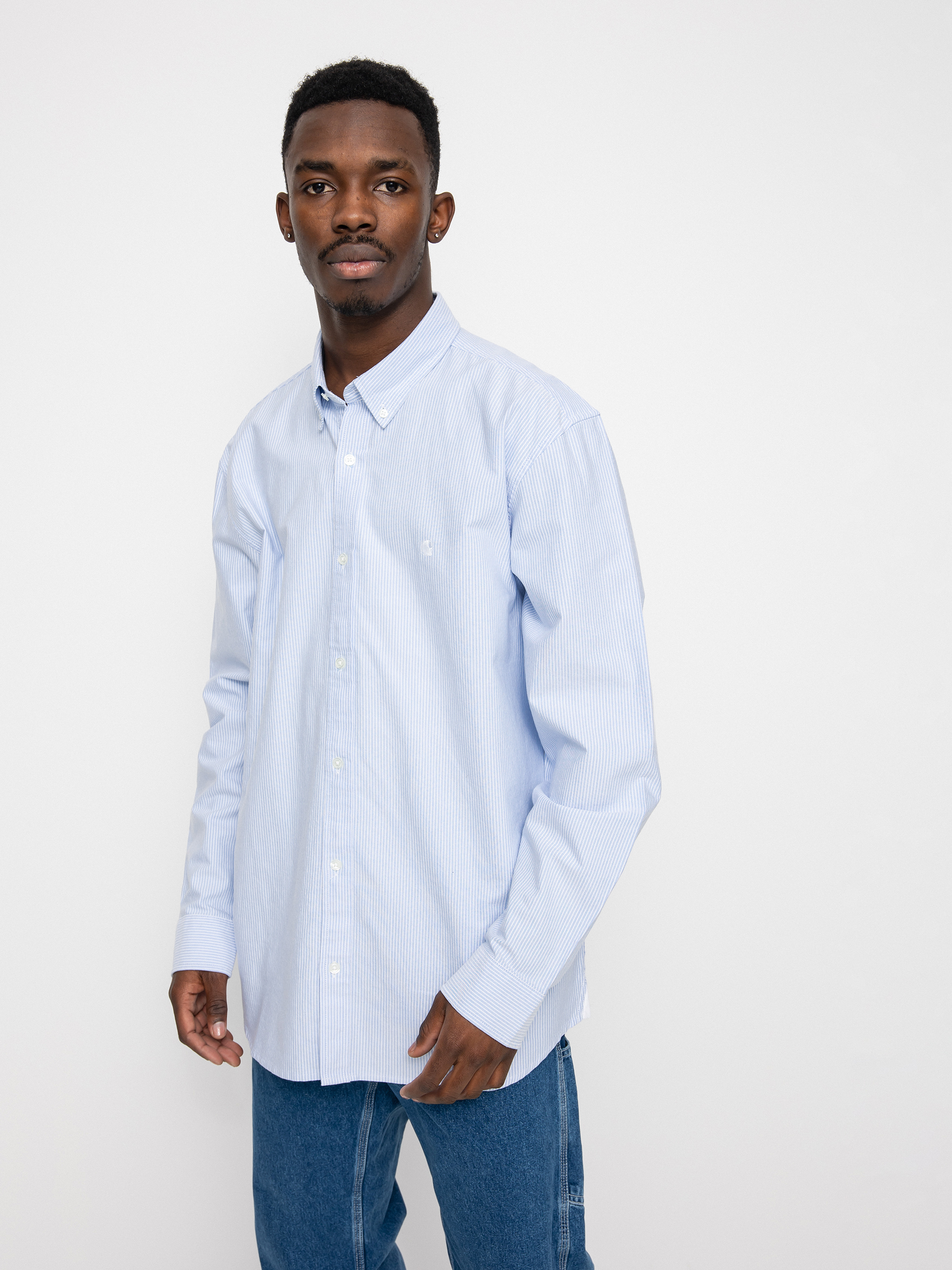 Koszula Carhartt WIP Duffield (duffield stripe/bleach/white)