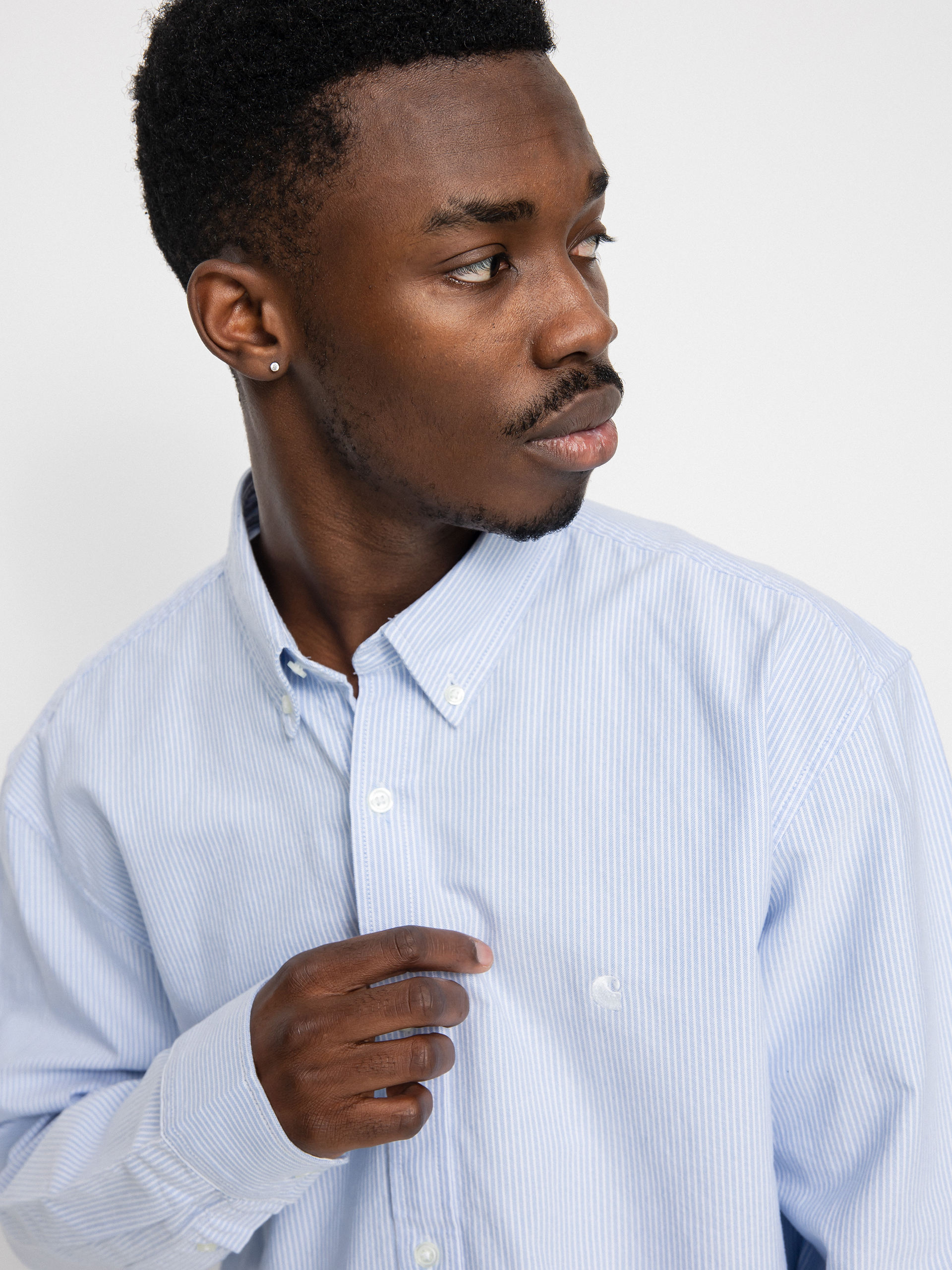 Koszula Carhartt WIP Duffield (duffield stripe/bleach/white)