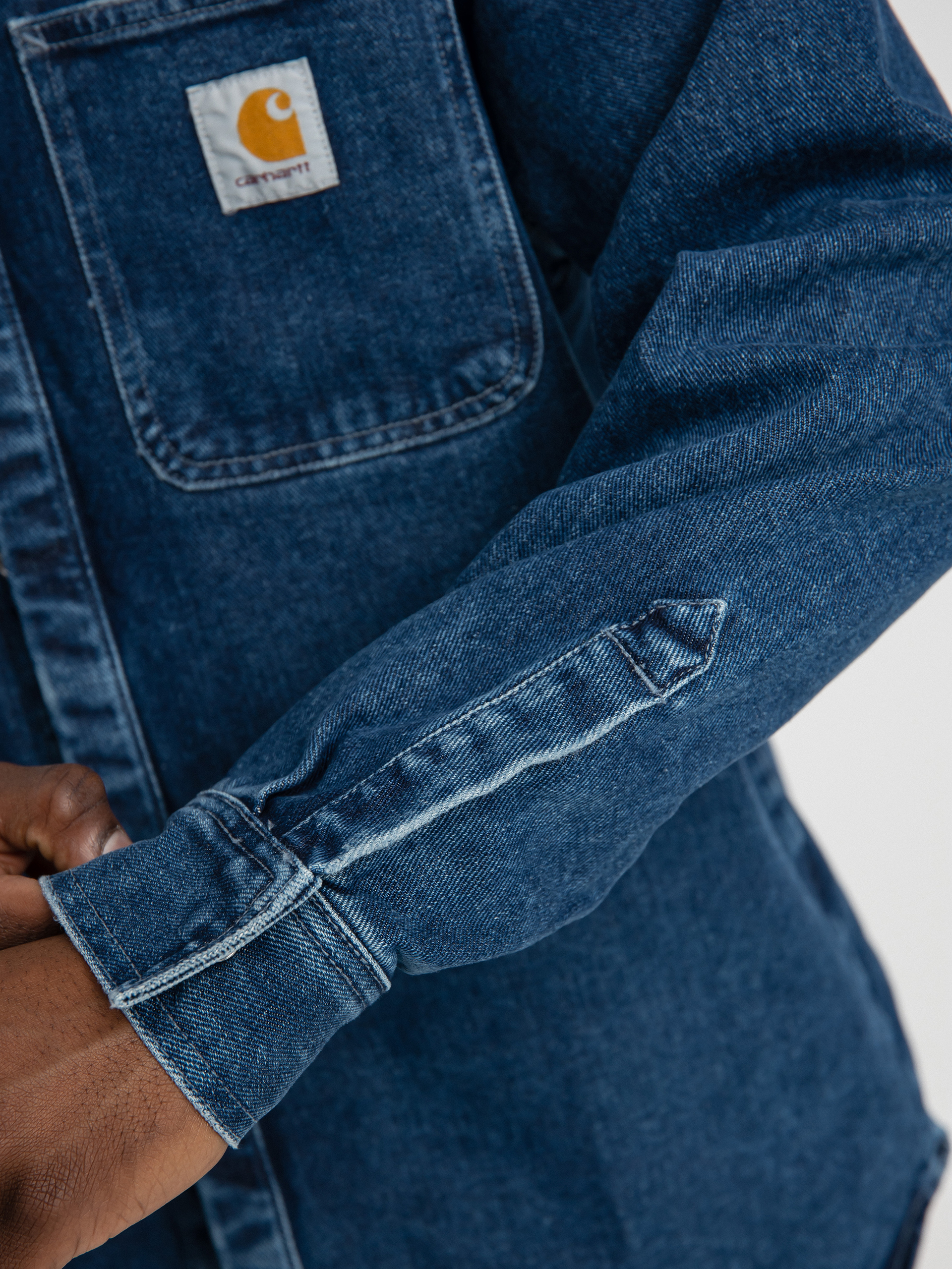 Koszula Carhartt WIP Salinac (blue)