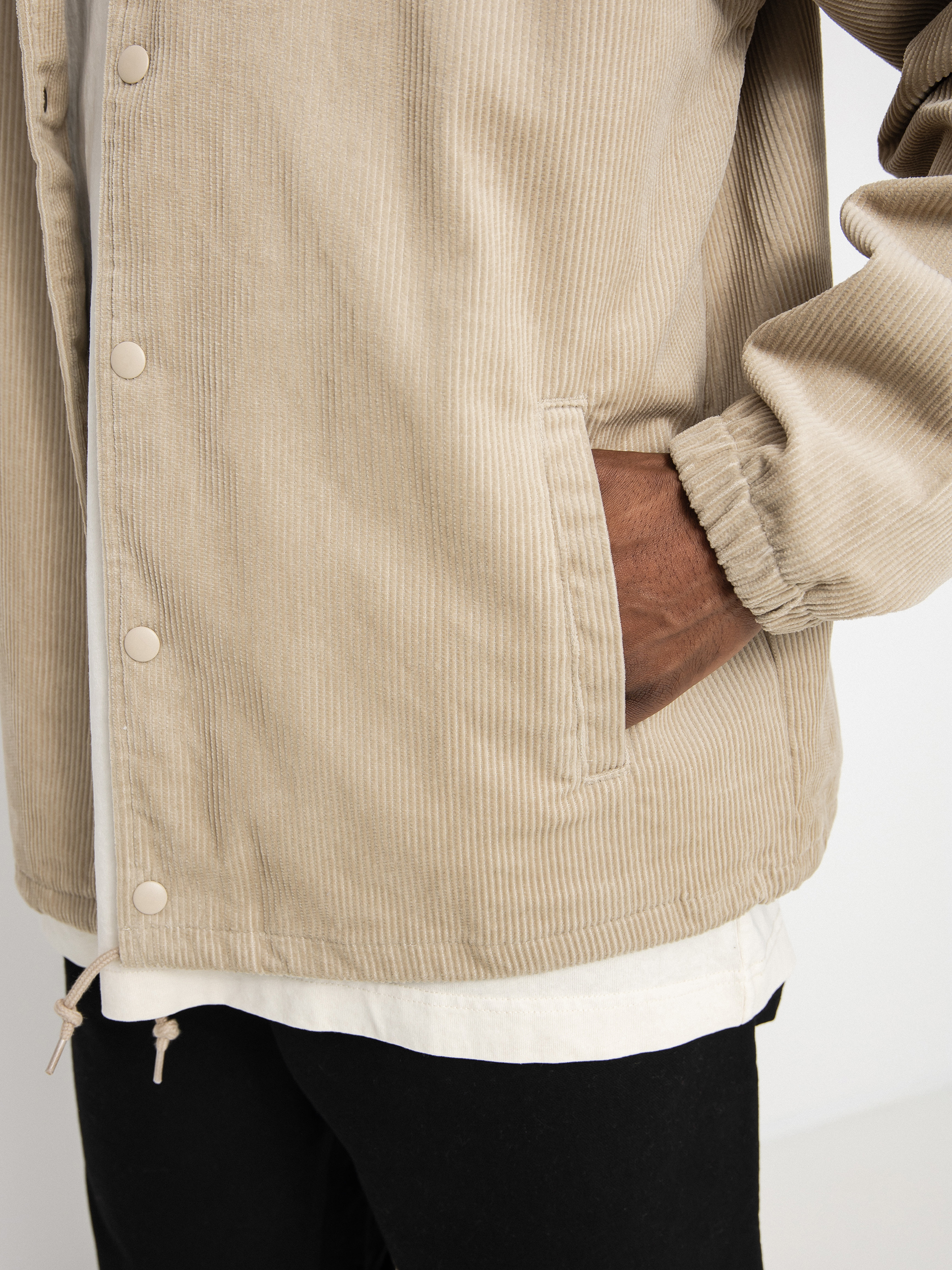 Kurtka Carhartt WIP Corduroy Coach (wall/wax)