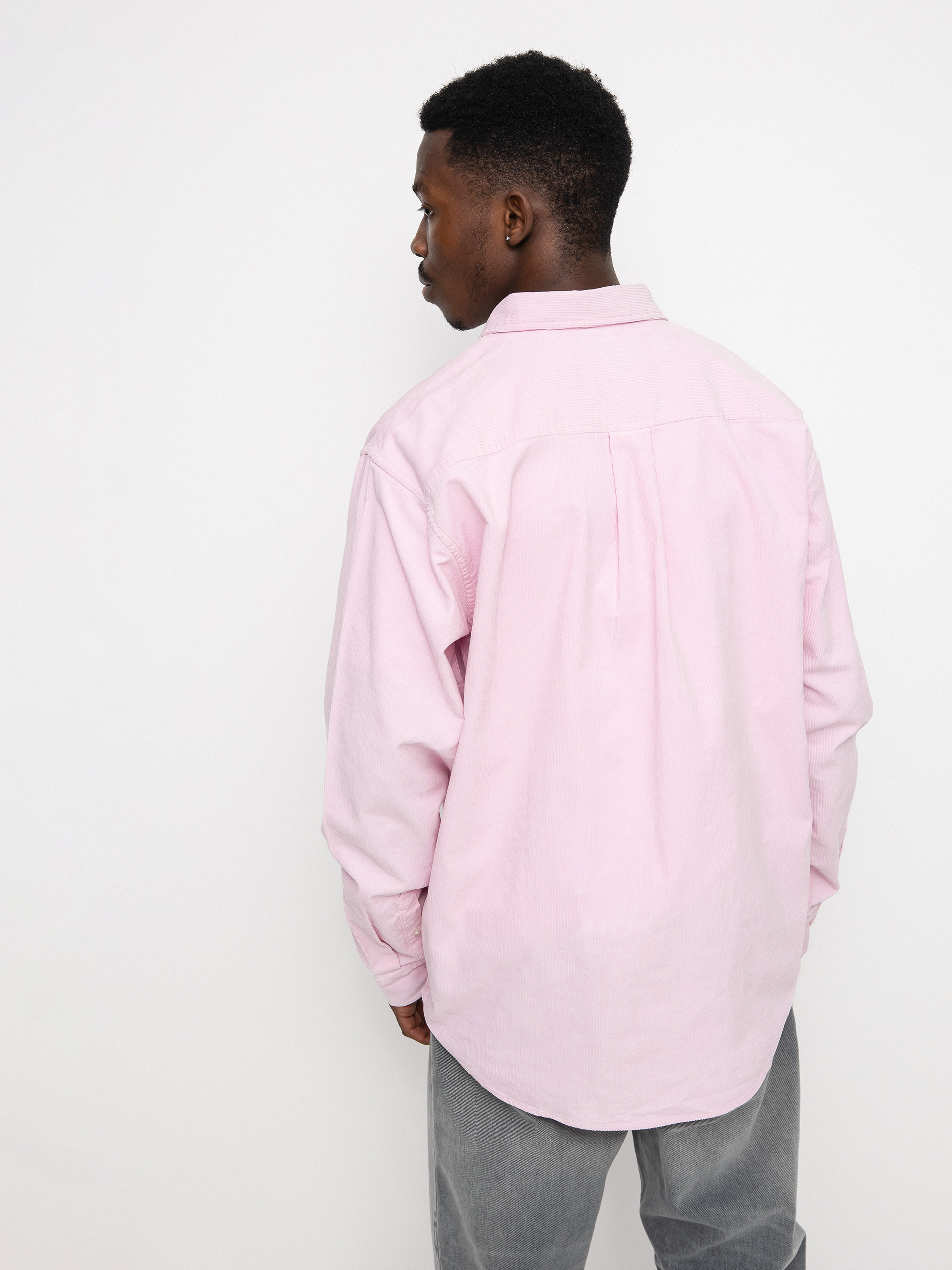 Koszula Carhartt WIP Madison Fine Cord (pale quartz/white)