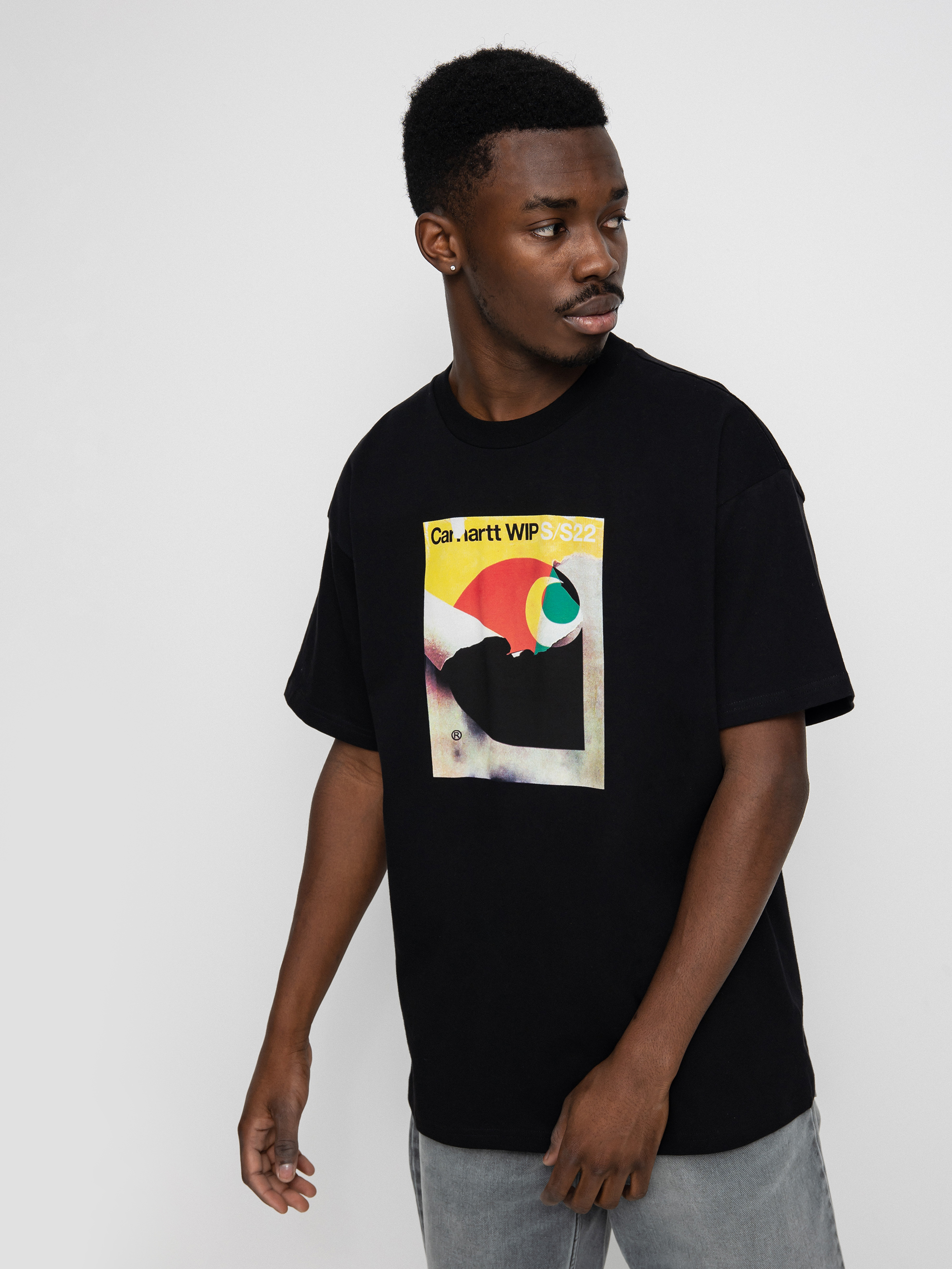 T-shirt Carhartt WIP Bookcover (black)