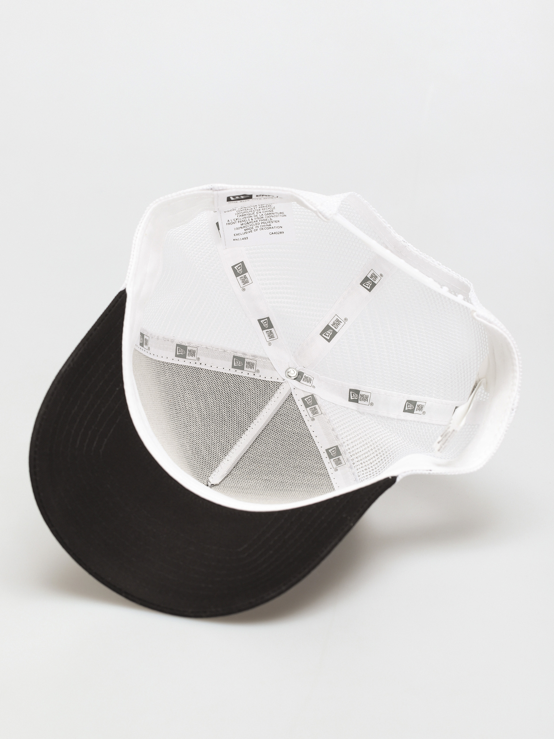 Czapka z daszkiem New Era License Plate Trucker (black/white)