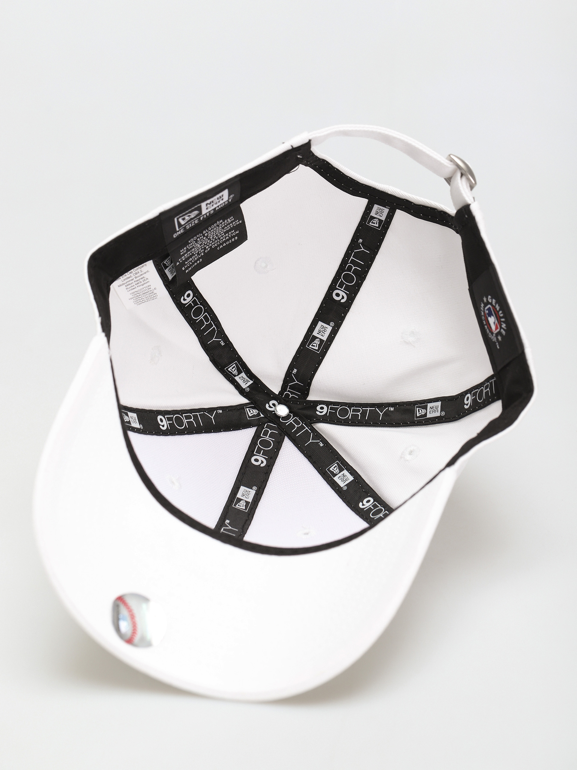 Czapka z daszkiem New Era League Essential 9Forty New York Yankees (white)