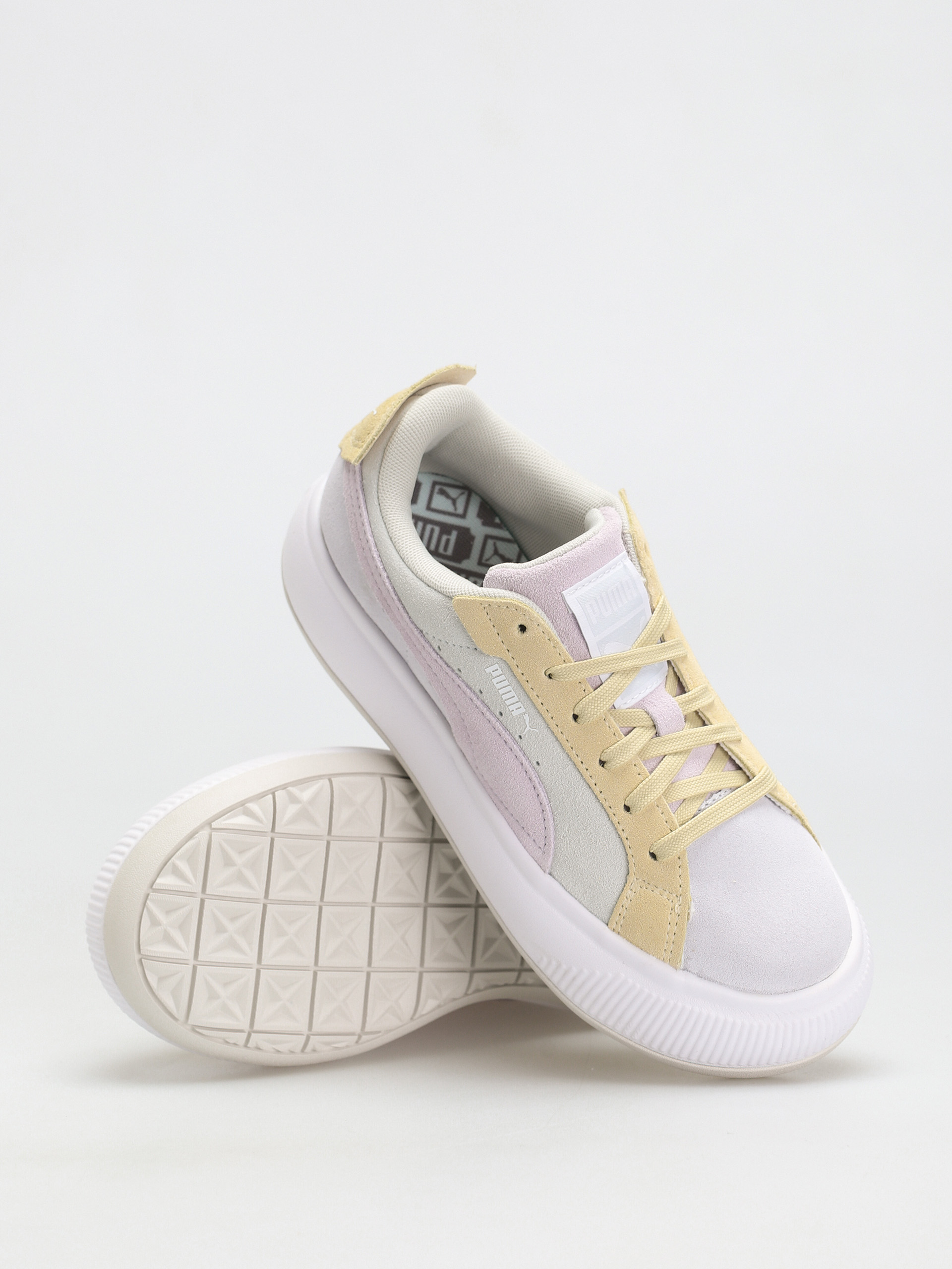 Buty Puma Suede Mayu Raw Wmn (ice flow/puma white)