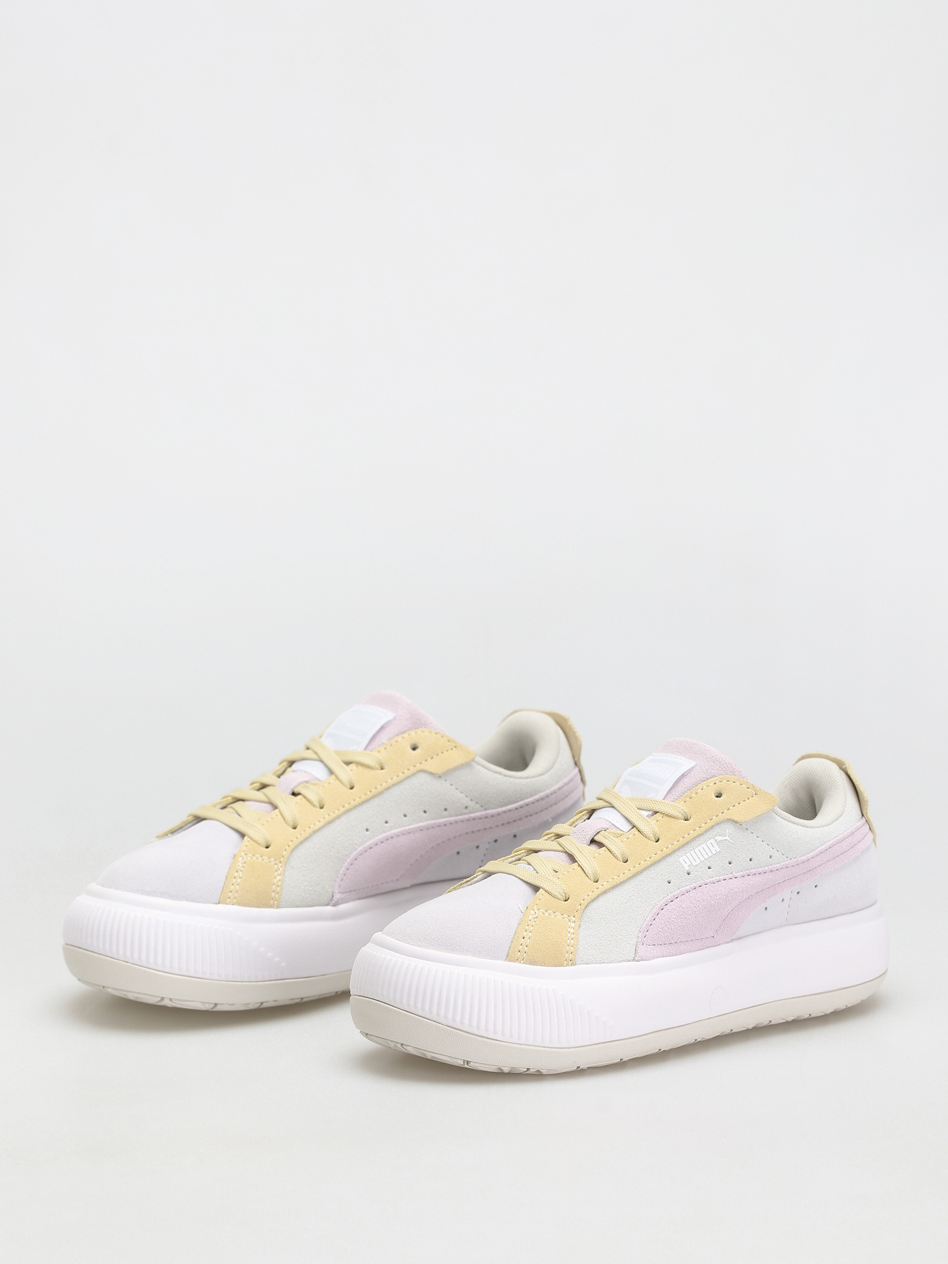 Buty Puma Suede Mayu Raw Wmn (ice flow/puma white)