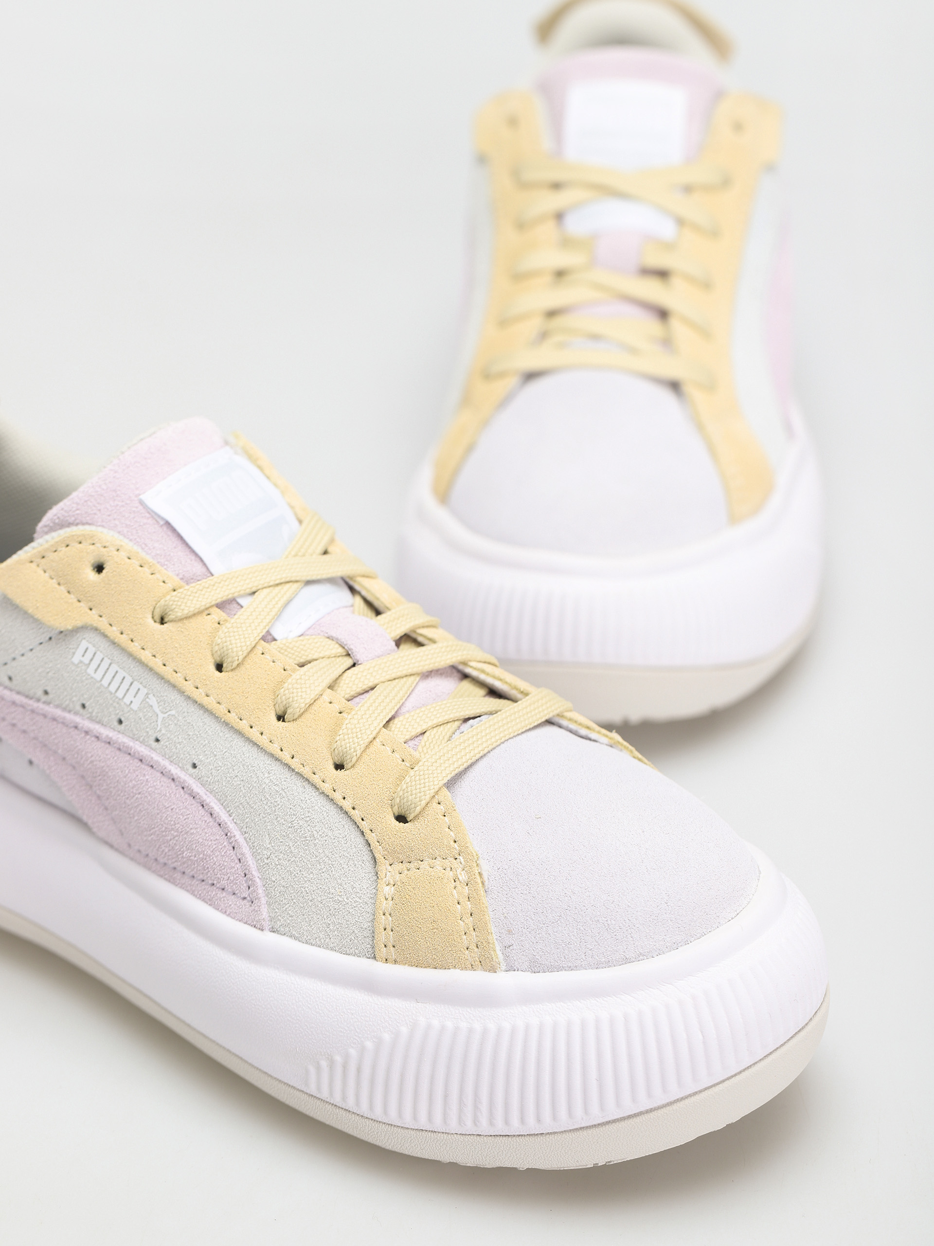 Buty Puma Suede Mayu Raw Wmn (ice flow/puma white)