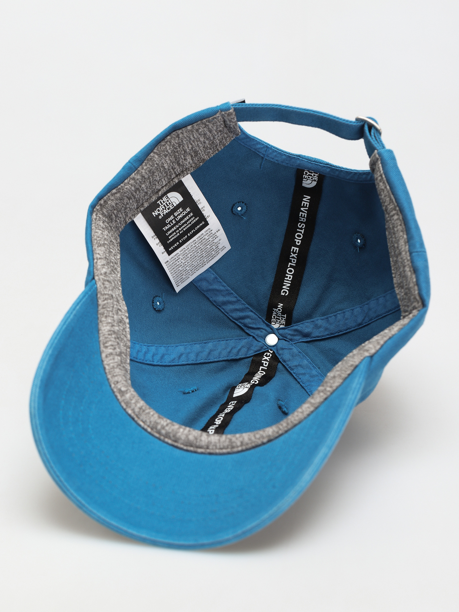 Czapka z daszkiem The North Face Horizontal Embro (banff blue)