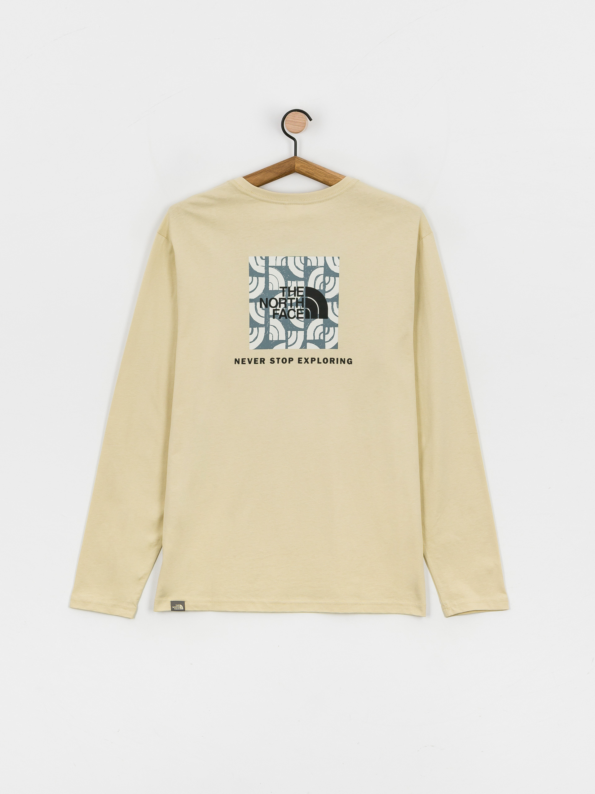 Longsleeve The North Face Red Box (gravel)