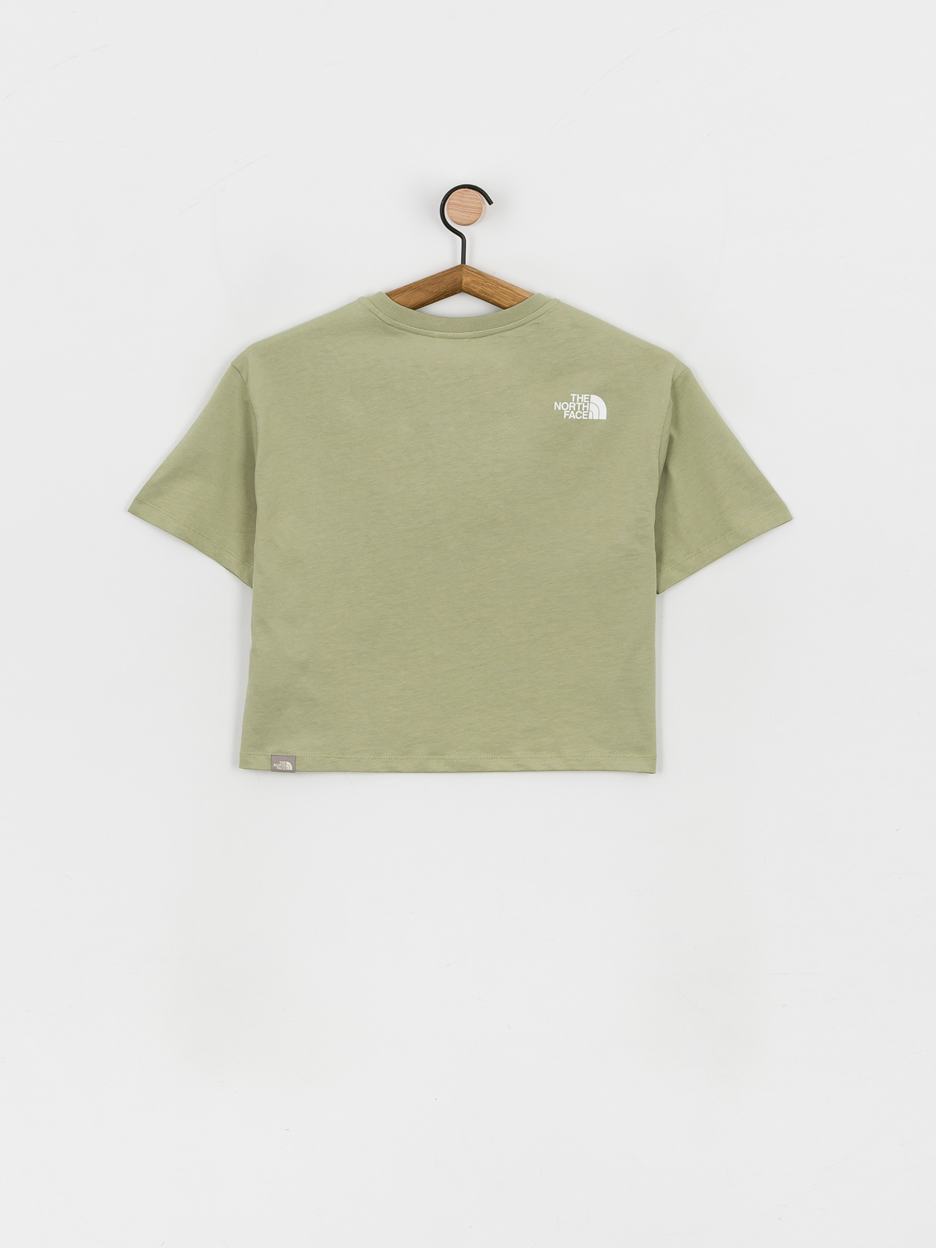 T-shirt The North Face Cropped Simple Dome Wmn (tea green)