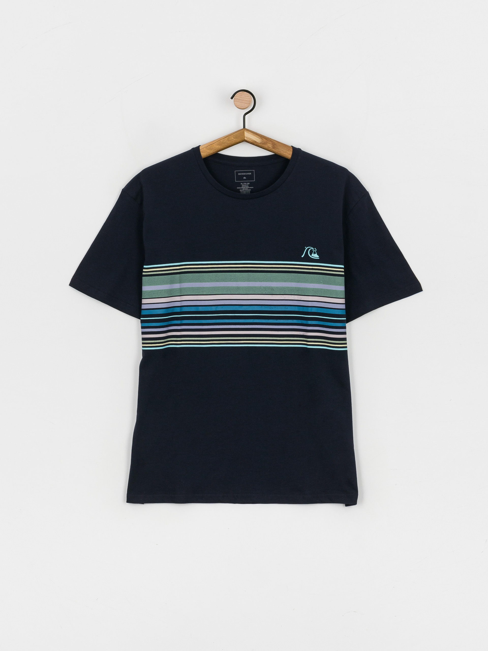 T-shirt Quiksilver Rythmic Stripe (navy blazer)
