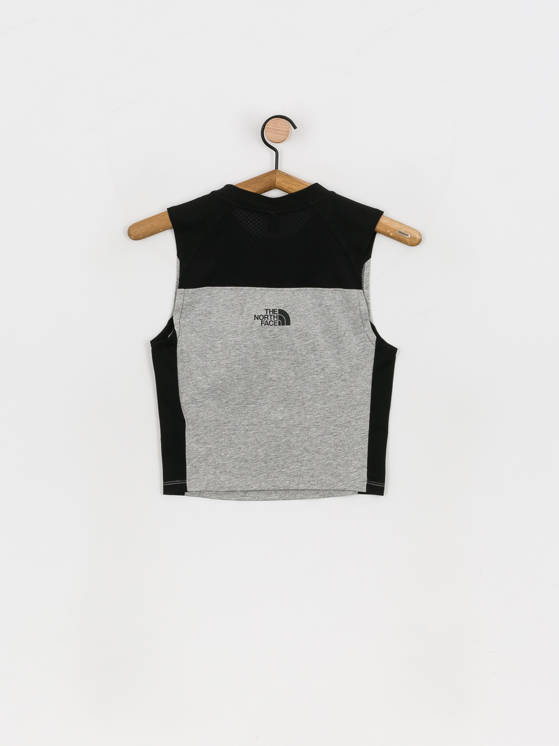 Koszulka The North Face Cropped Fitted Wmn (tnf light grey heather)