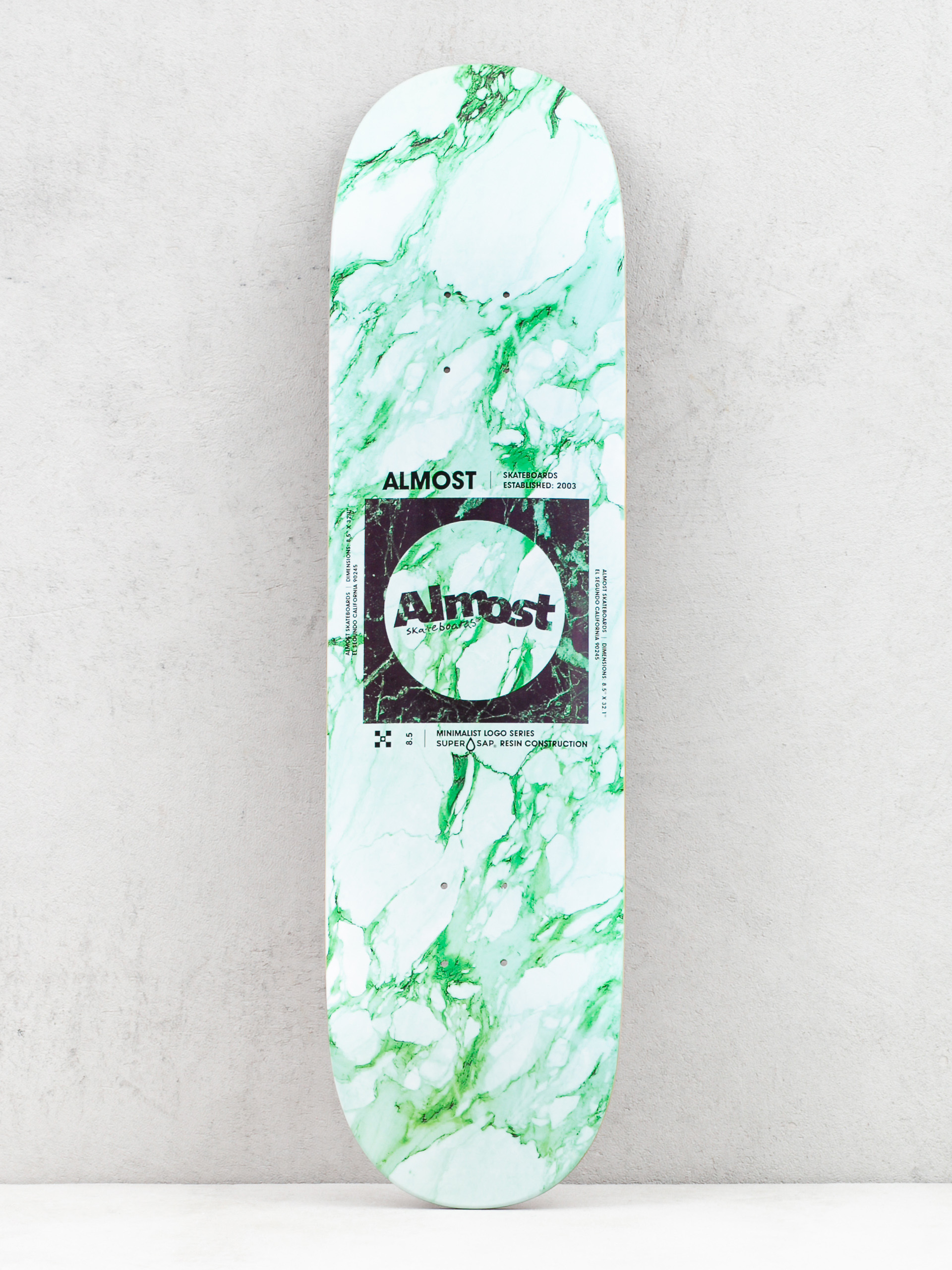 Deck Almost Minimal Marble Super Sap R7 (light green)