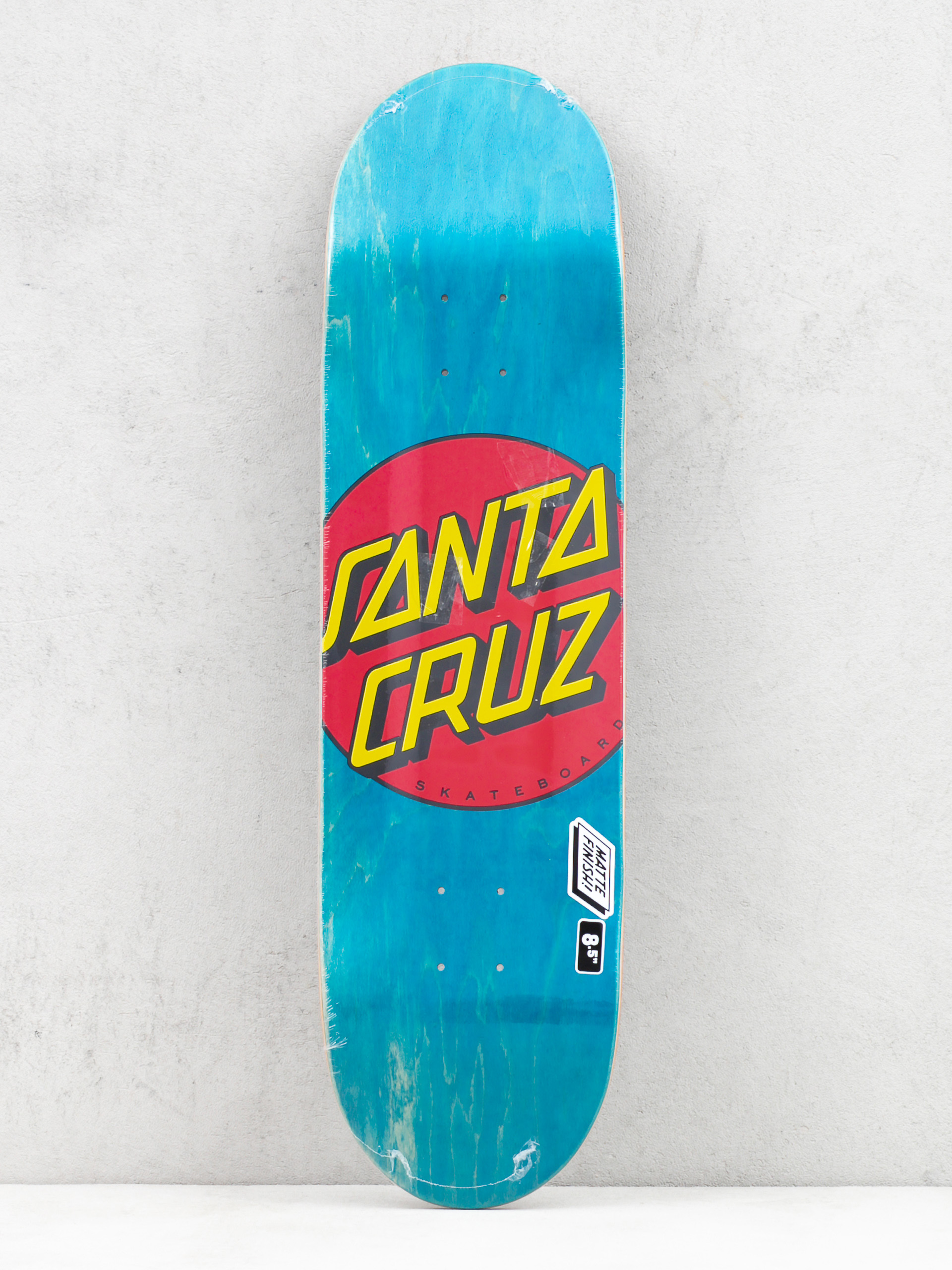 Deck Santa Cruz Classic Dot (teal/red)