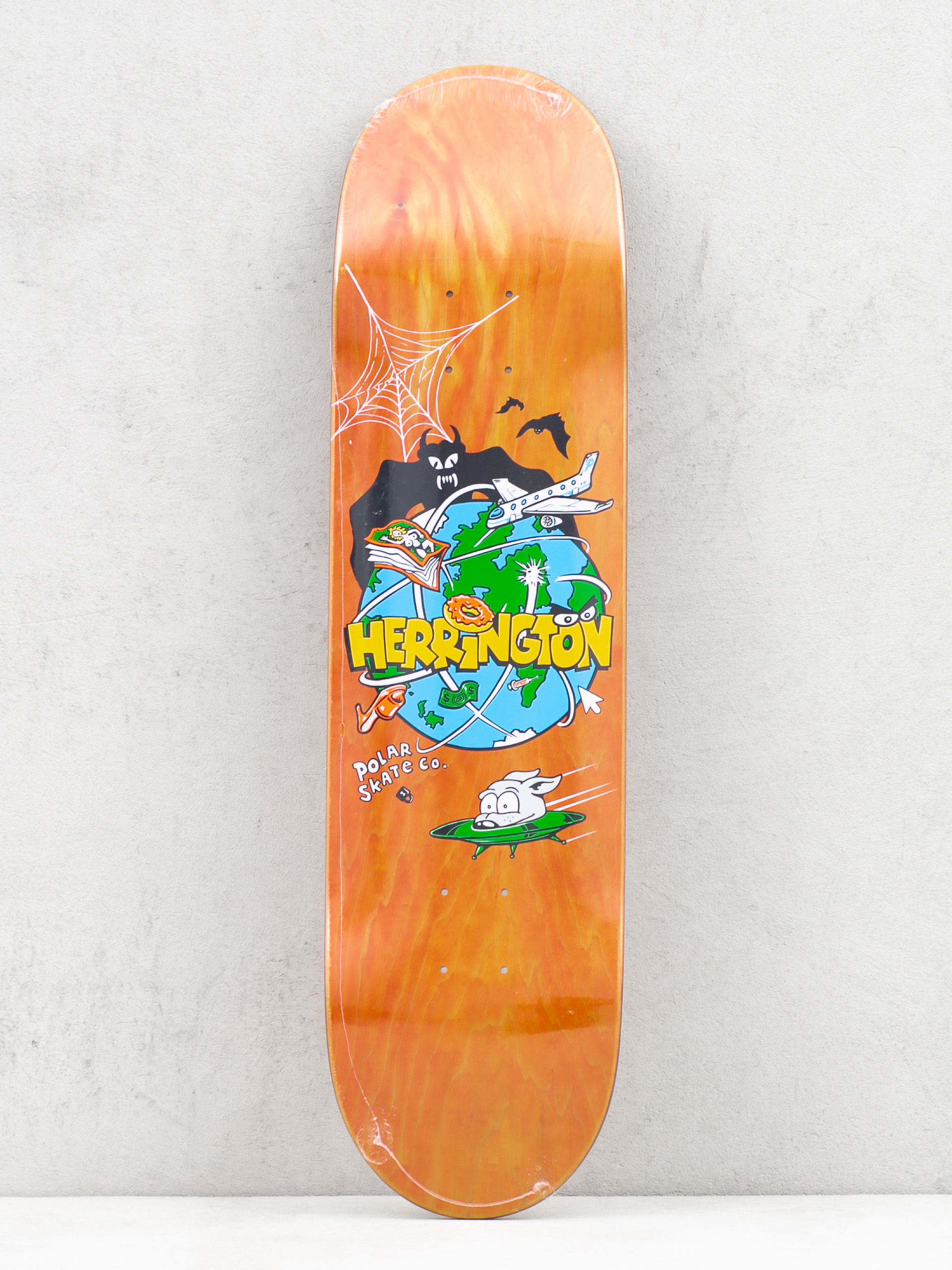 Deck Polar Skate Aaron Herrington Planet Herrington (orange)
